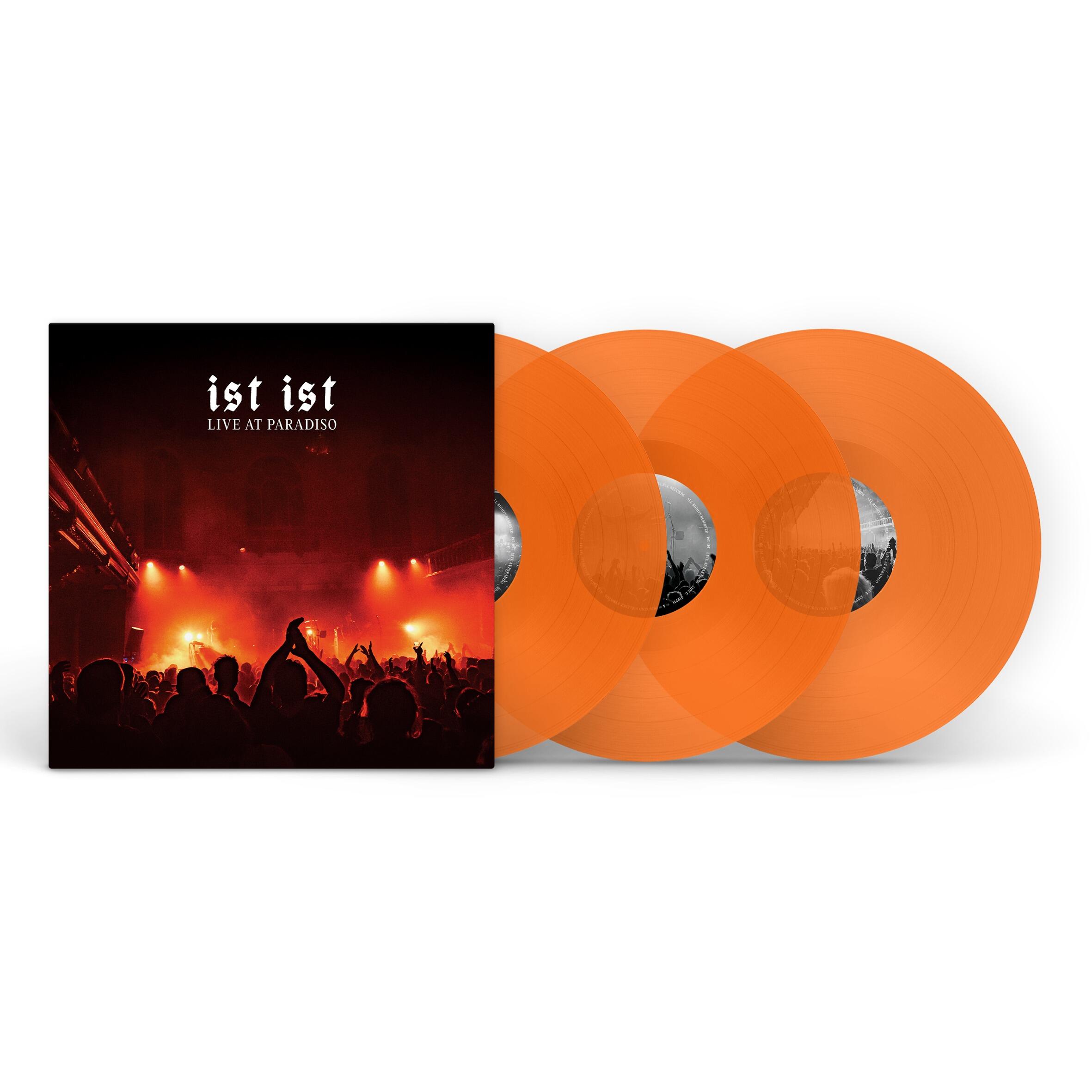 **PRE-ORDER** IST IST - Live At Paradiso - Triple Translucent Orange Vinyl LP
