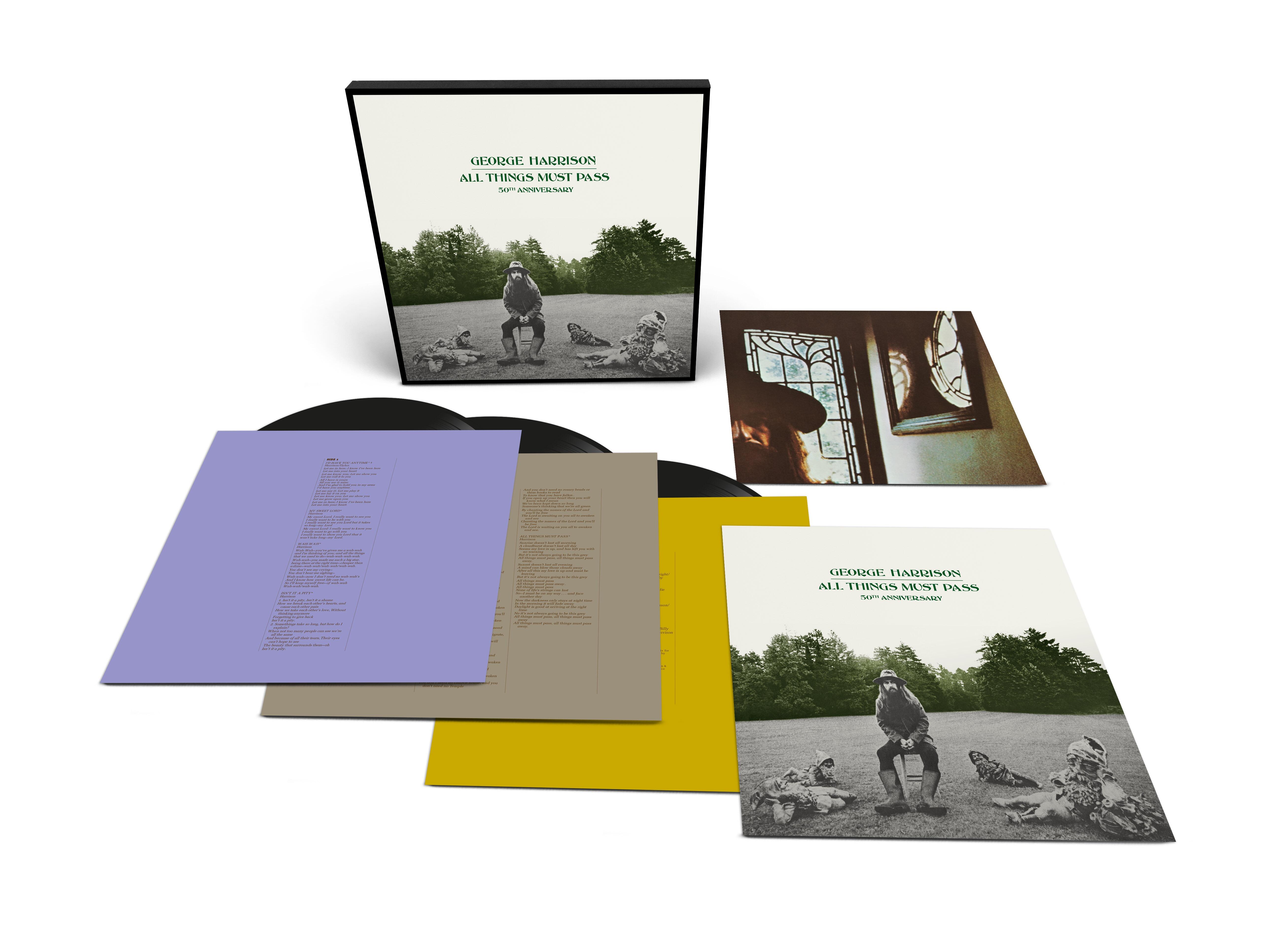 GEORGE HARRISON - All Things Must Pass (50th Anniversary) Triple Vinyl LP