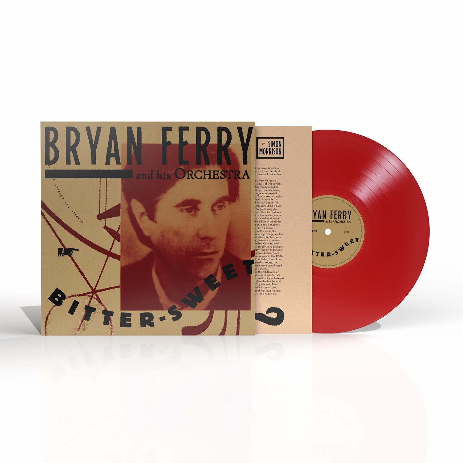 THE BRYAN FERRY ORCHESTRA - Bitter-Sweet - Red Vinyl LP Bitter Sweet