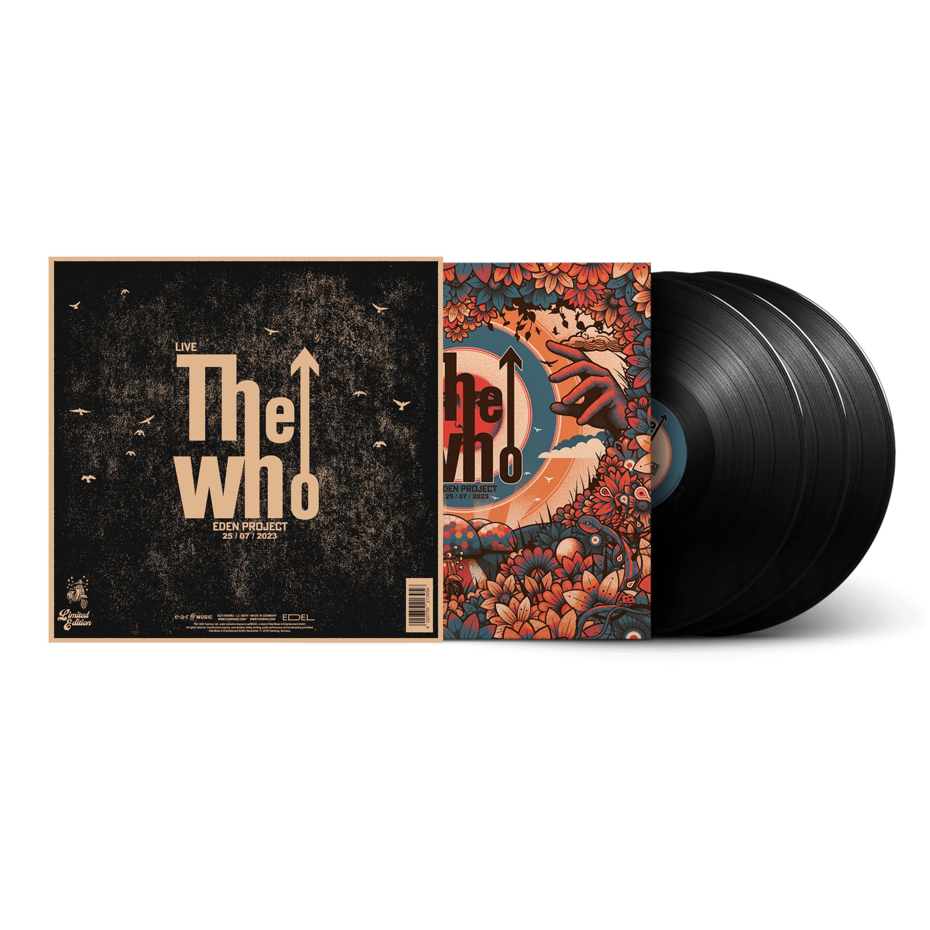 THE WHO - Live At Eden Project - Triple Vinyl LP