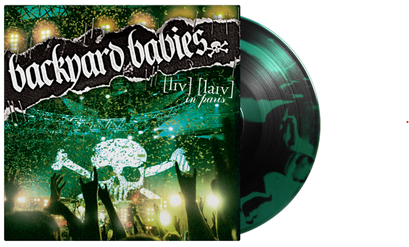 BACKYARD BABIES - Live Live In Paris - Vinyl LP - Limited Numbered Edition