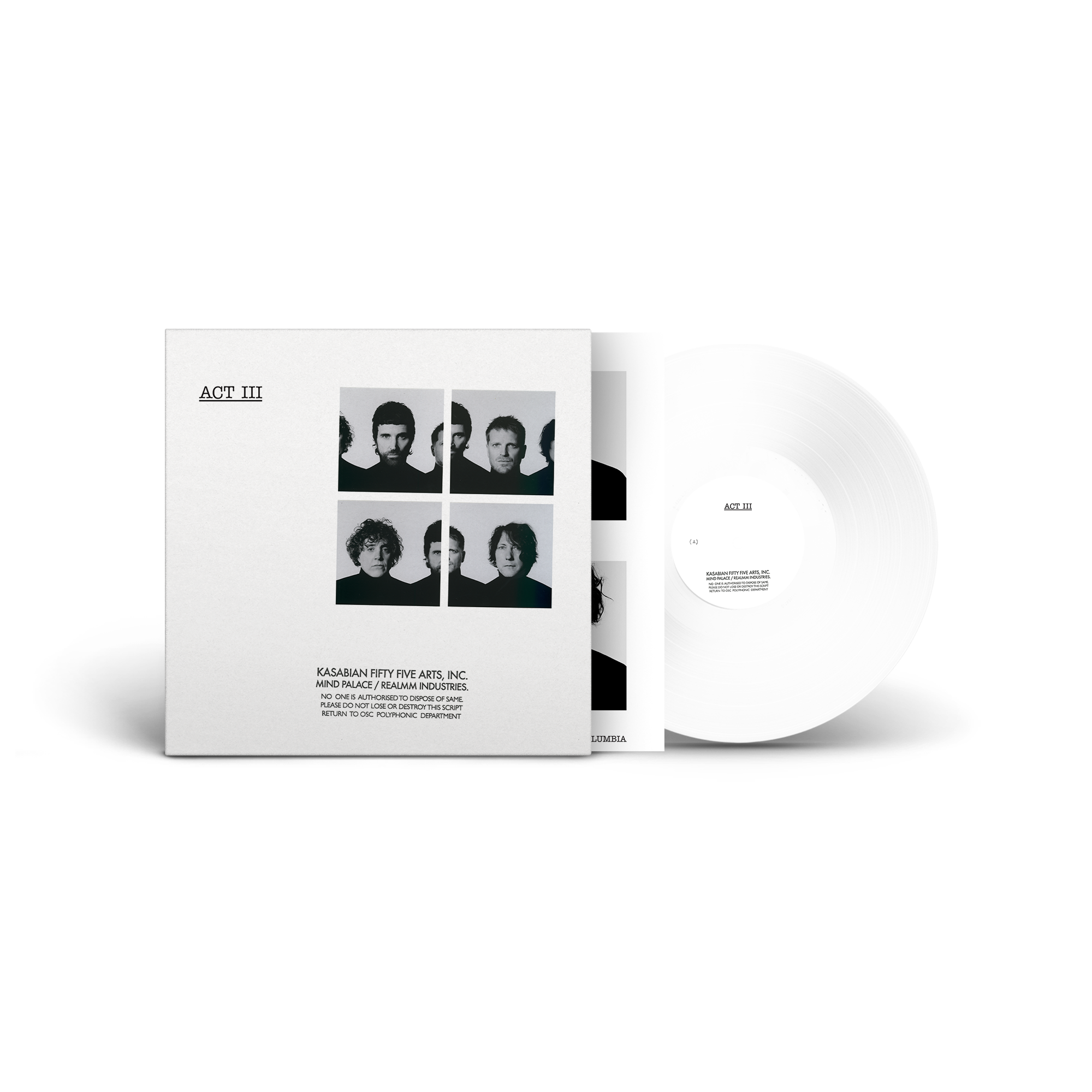 **PRE-ORDER** KASABIAN - Act III - Vinyl LP