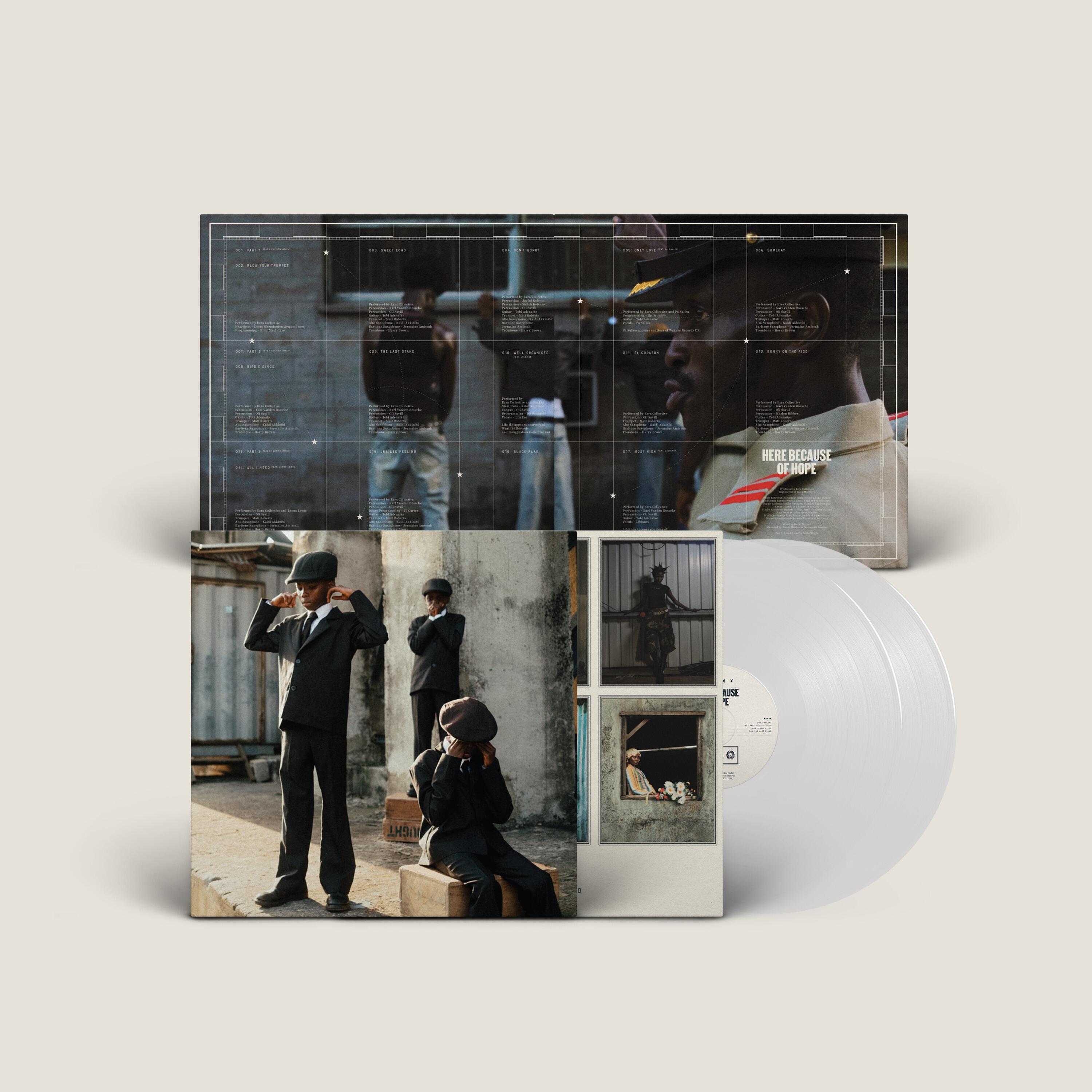 **PRE-ORDER** EZRA COLLECTIVE - Here Because Of Hope - Double Vinyl LP