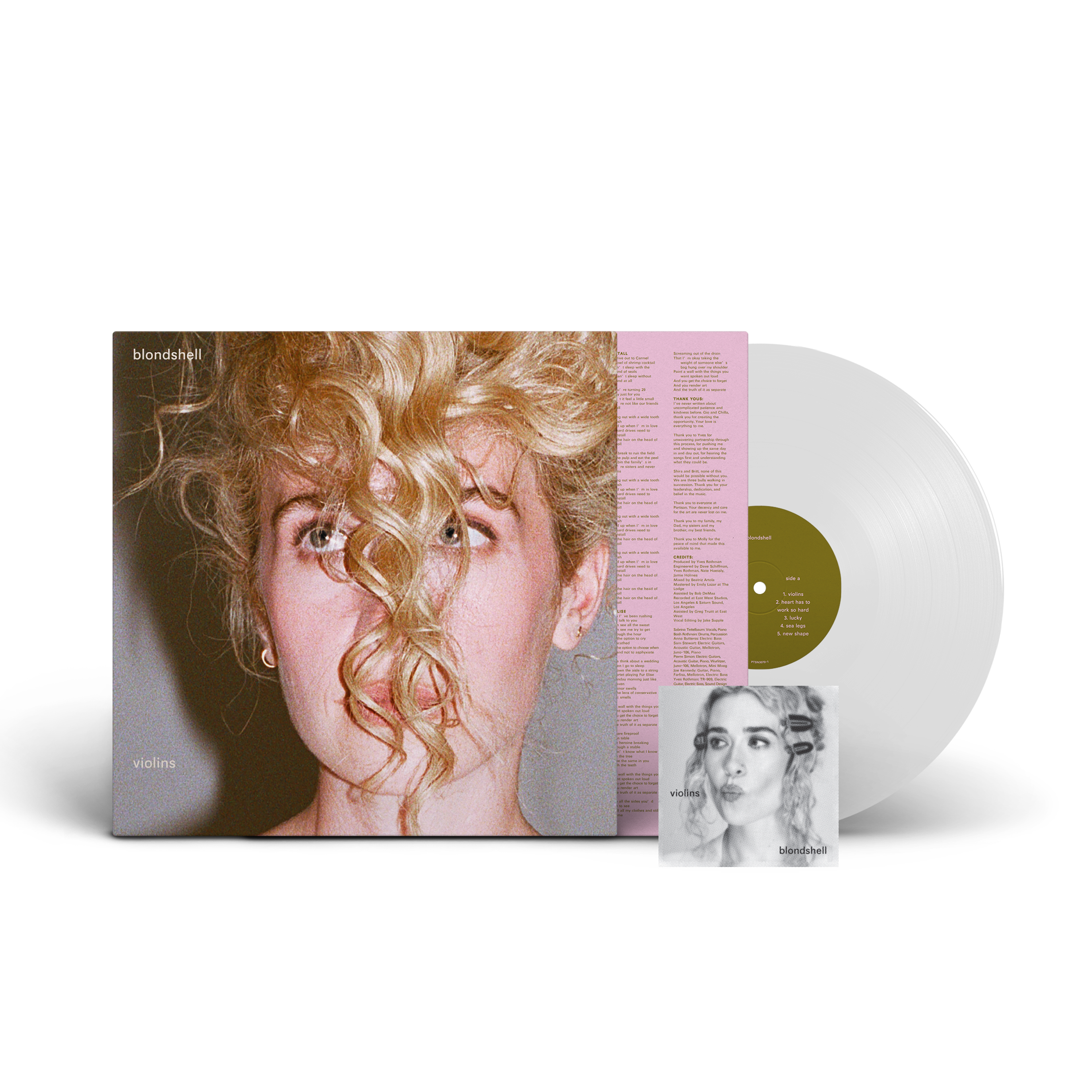 **PRE-ORDER** BLONDSHELL - Violins - Vinyl LP