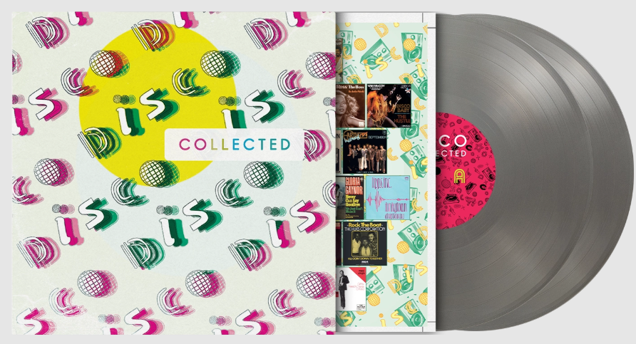 **PRE-ORDER** DISCO COLLECTED - Double Coloured Vinyl LP - Silver Disco Ball Colour Vinyl