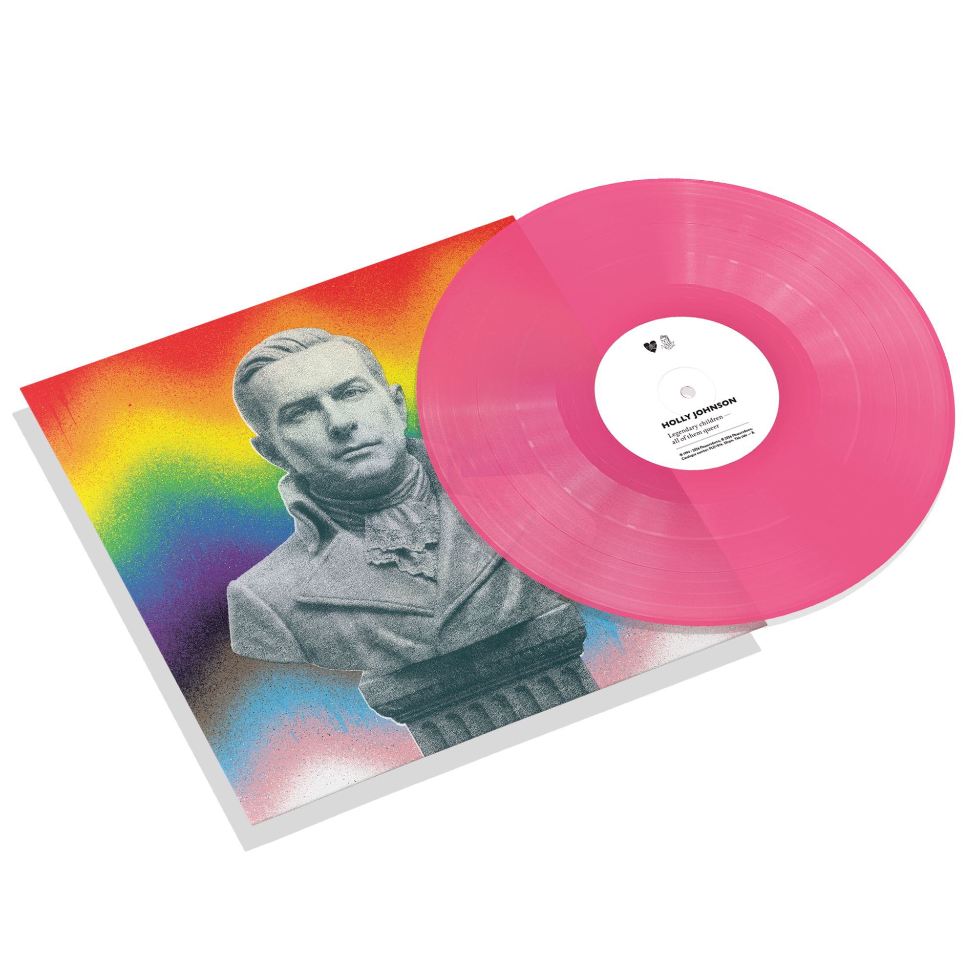 **PRE-ORDER** HOLLY JOHNSON - Legendary Children (All Of Them Queer) - 12" Pink Vinyl - Limited to 700 copies