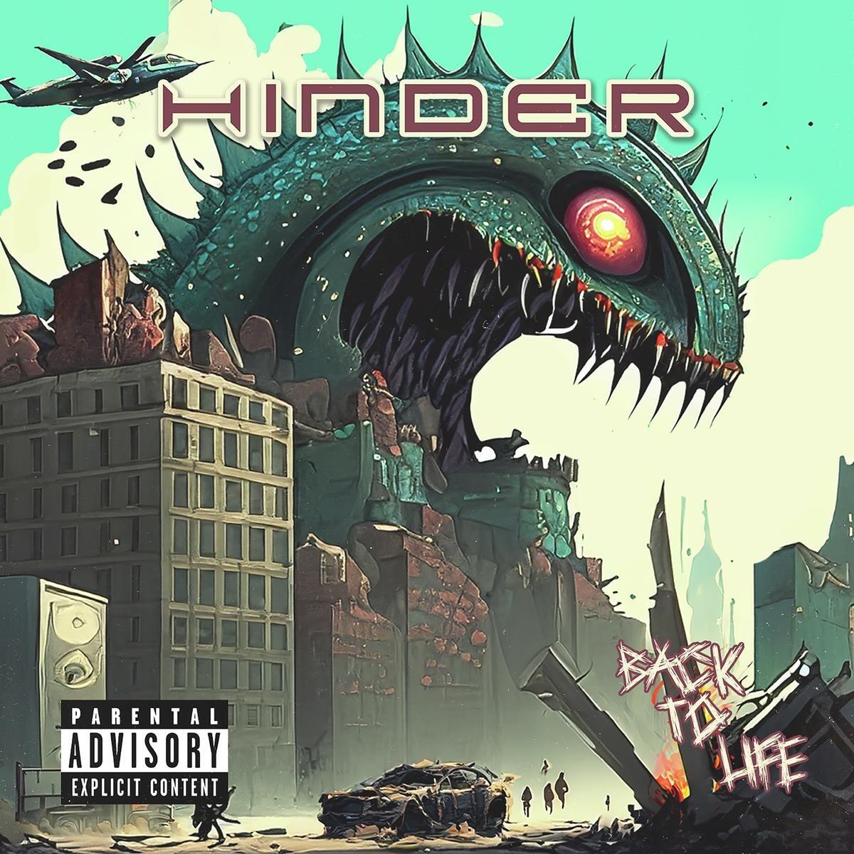 HINDER - Back To Life - Mint Green Vinyl LP