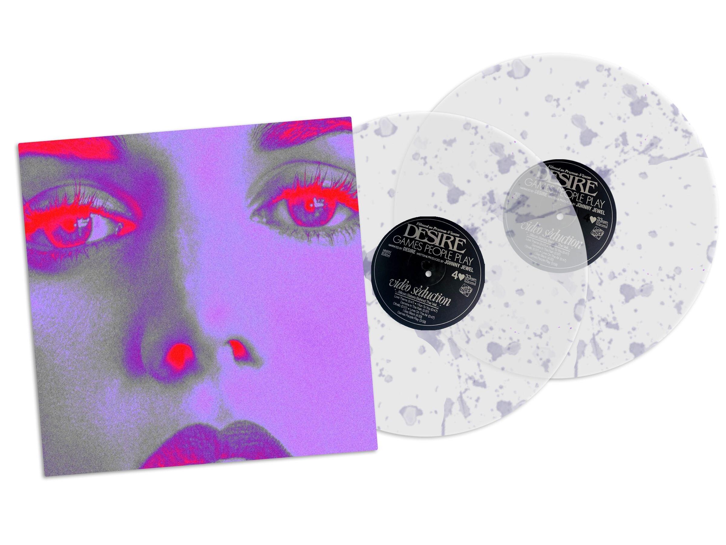 DESIRE - Games People Play - Double Pink/Purple Splatter Vinyl LP