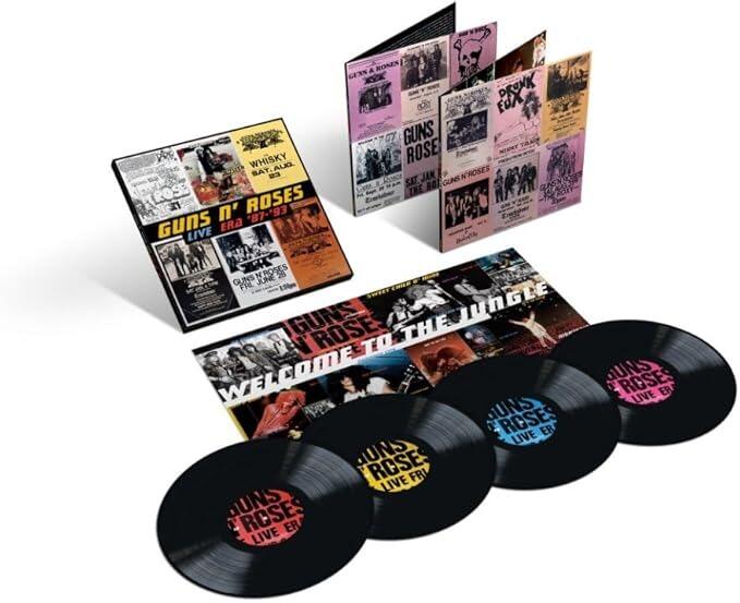 GUNS 'N' ROSES - Live Era 87 - 93 - 4LP Set - 2025 Reissue
