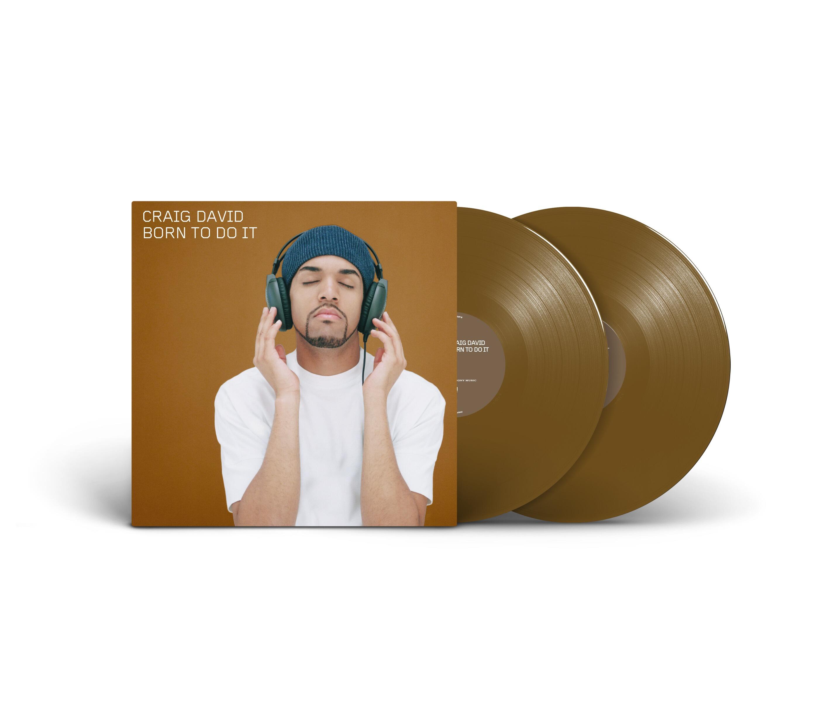 CRAIG DAVID - Born To Do It (25th Anniversary Edition) Double Gold Vinyl LP