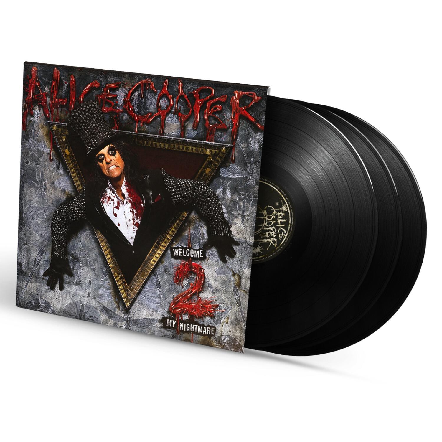 ALICE COOPER - Welcome 2 My Nightmare - Triple Vinyl LP