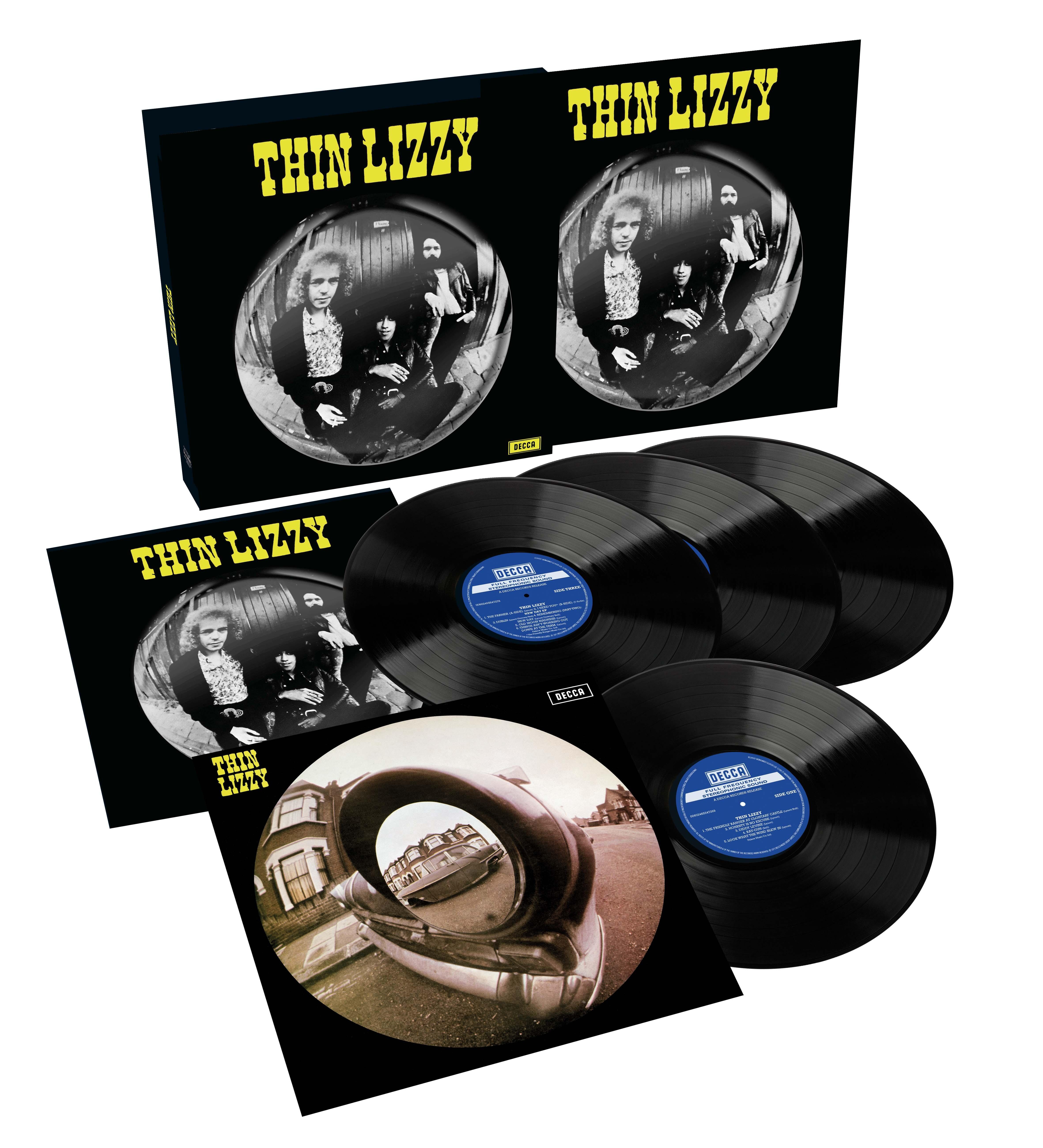 THIN LIZZY - Self Titled - 4LP Deluxe Edition