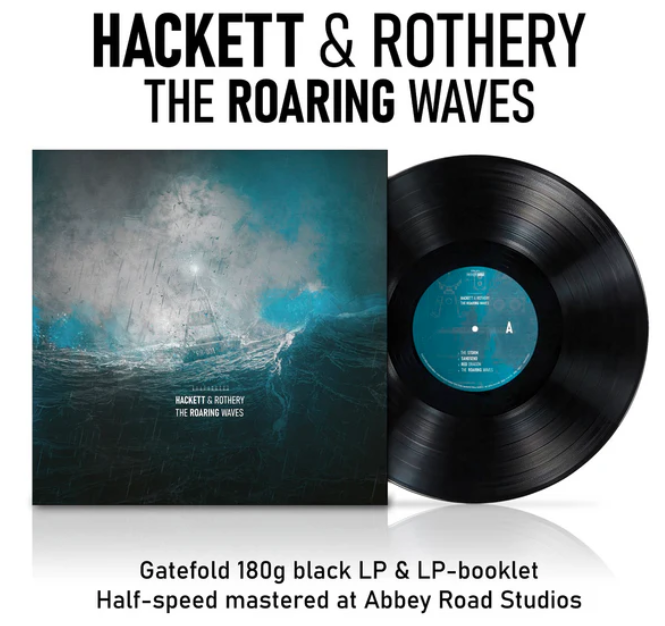 **PRE-ORDER** STEVE HACKETT & STEVE ROTHERY - The Roaring Waves - Vinyl LP