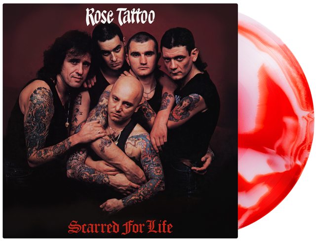 ROSE TATTOO - Scarred For Life - Vinyl LP - Limited Numbered Edition