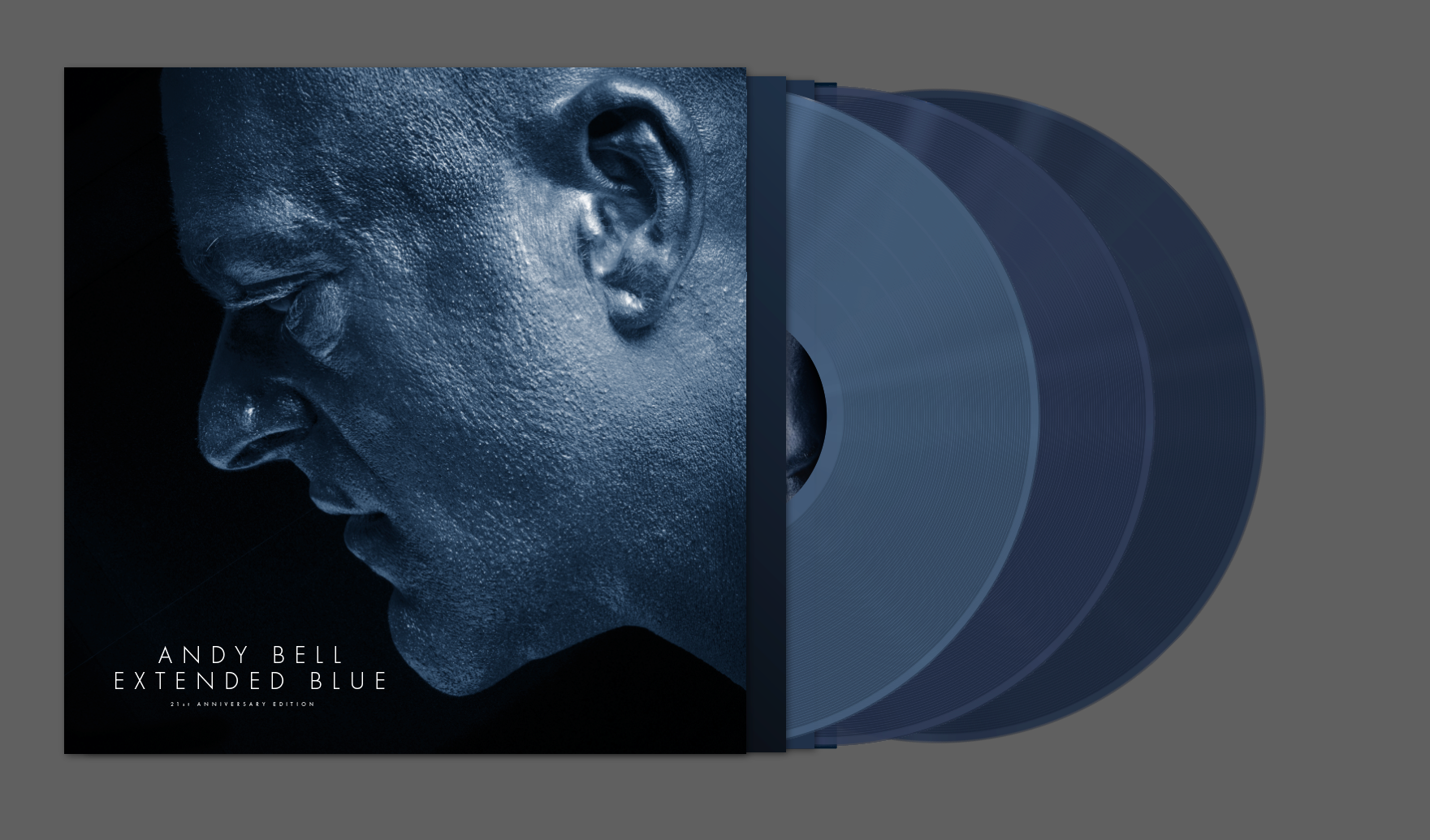**PRE-ORDER** ANDY BELL (Erasure) - Extended Blue - Triple Vinyl LP with CD
