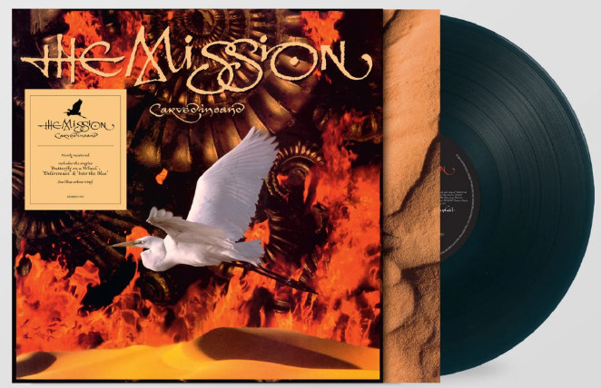 **PRE-ORDER** THE MISSION - Carved In Sand - Sea Blue Vinyl LP