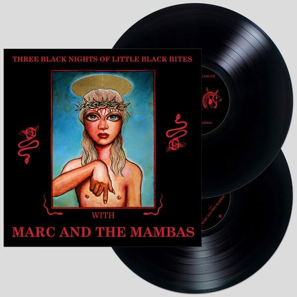 MARC AND THE MAMBAS - Three Black Bites Of Little Black Nights - Double Vinyl LP