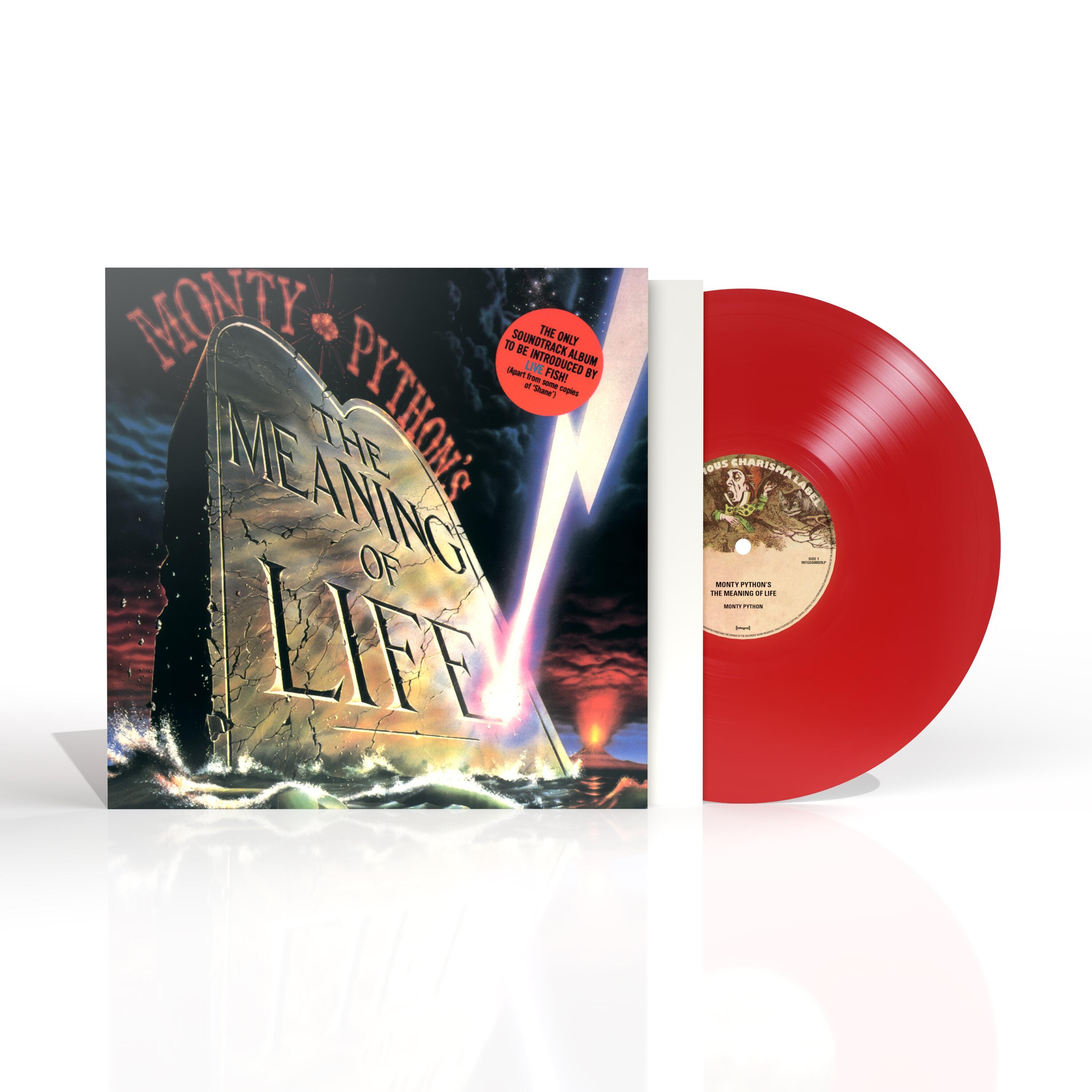 MONTY PYTHON - The Meaning Of Life - Red Vinyl LP
