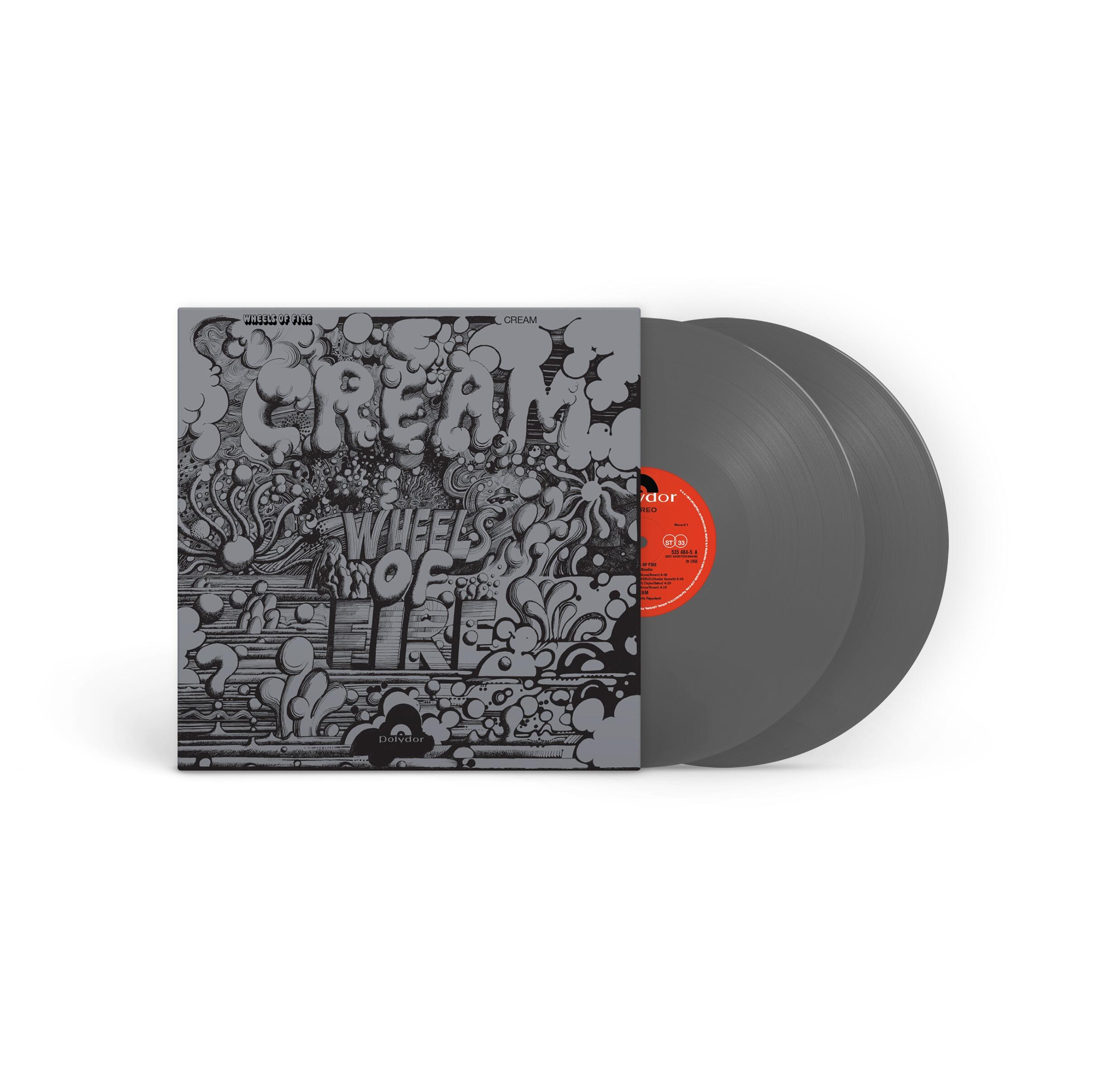 CREAM - Wheels Of Fire - Double Grey Vinyl LP