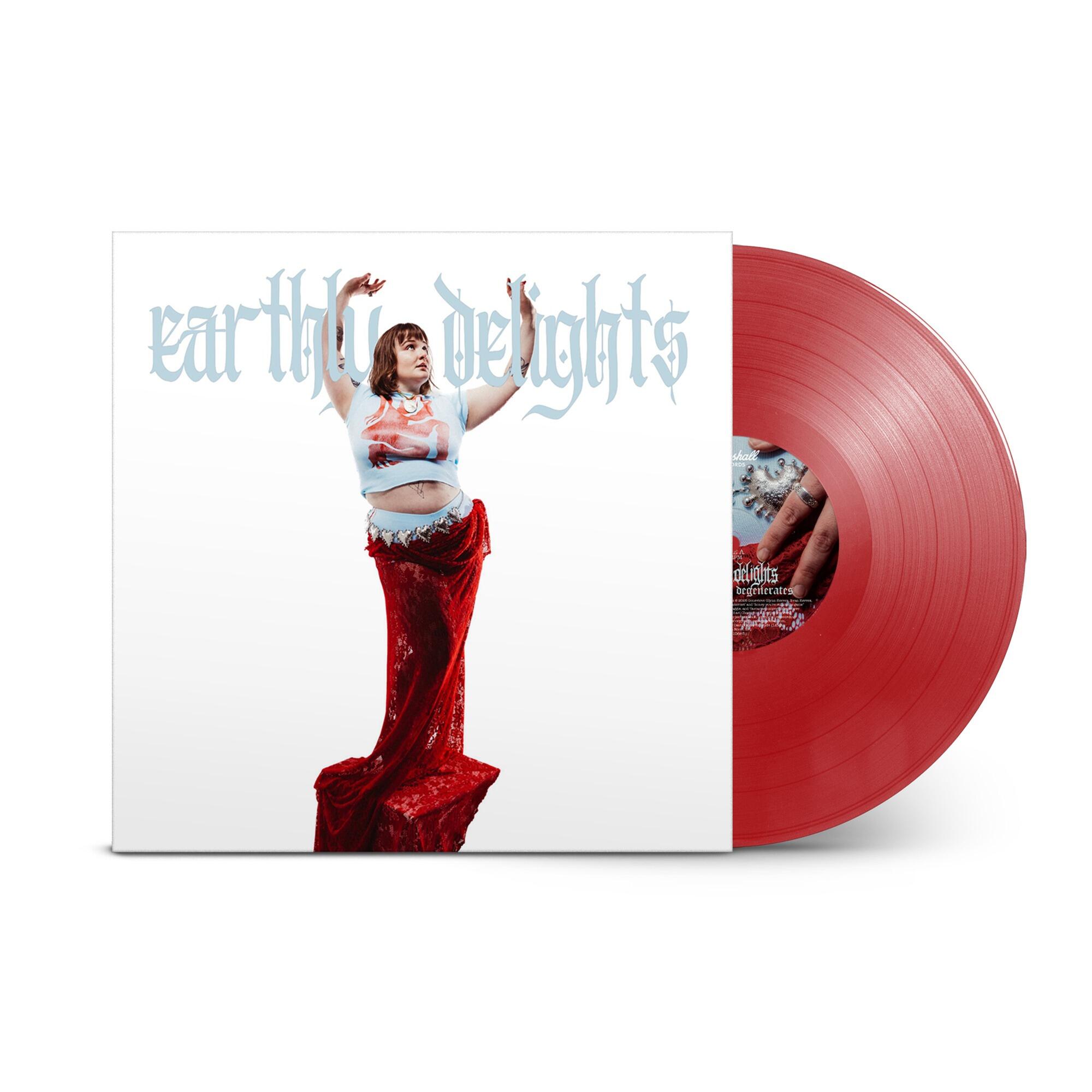 **PRE-ORDER** GEN & THE DEGENERATES - Earthly Delights - Red Vinyl LP