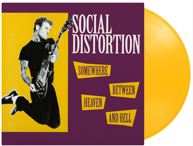 **PRE-ORDER** SOCIAL DISTORTION - Somewhere Between Heaven Vinyl LP - Limited Numbered Edition