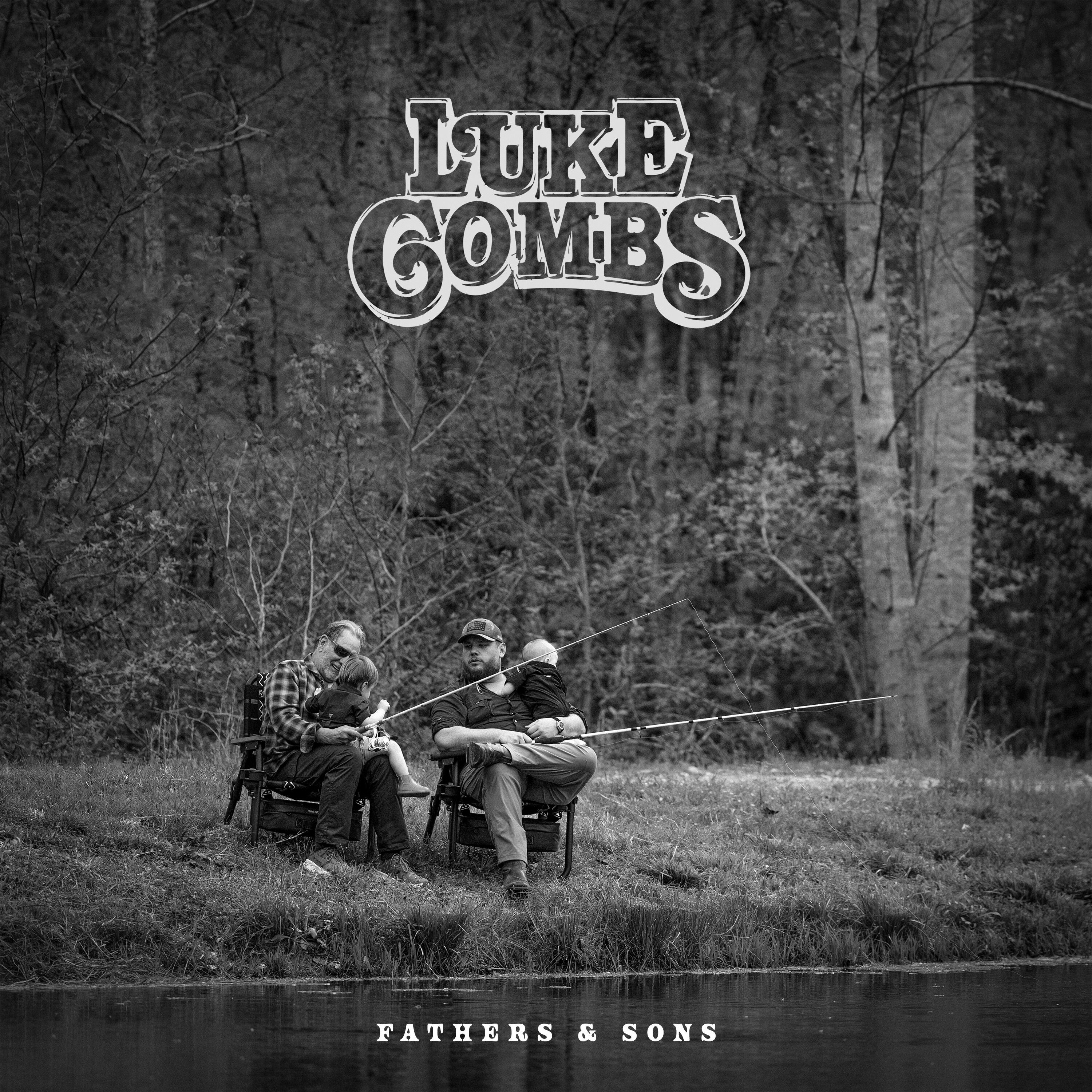 LUKE COMBS - Fathers & Sons - White Vinyl LP