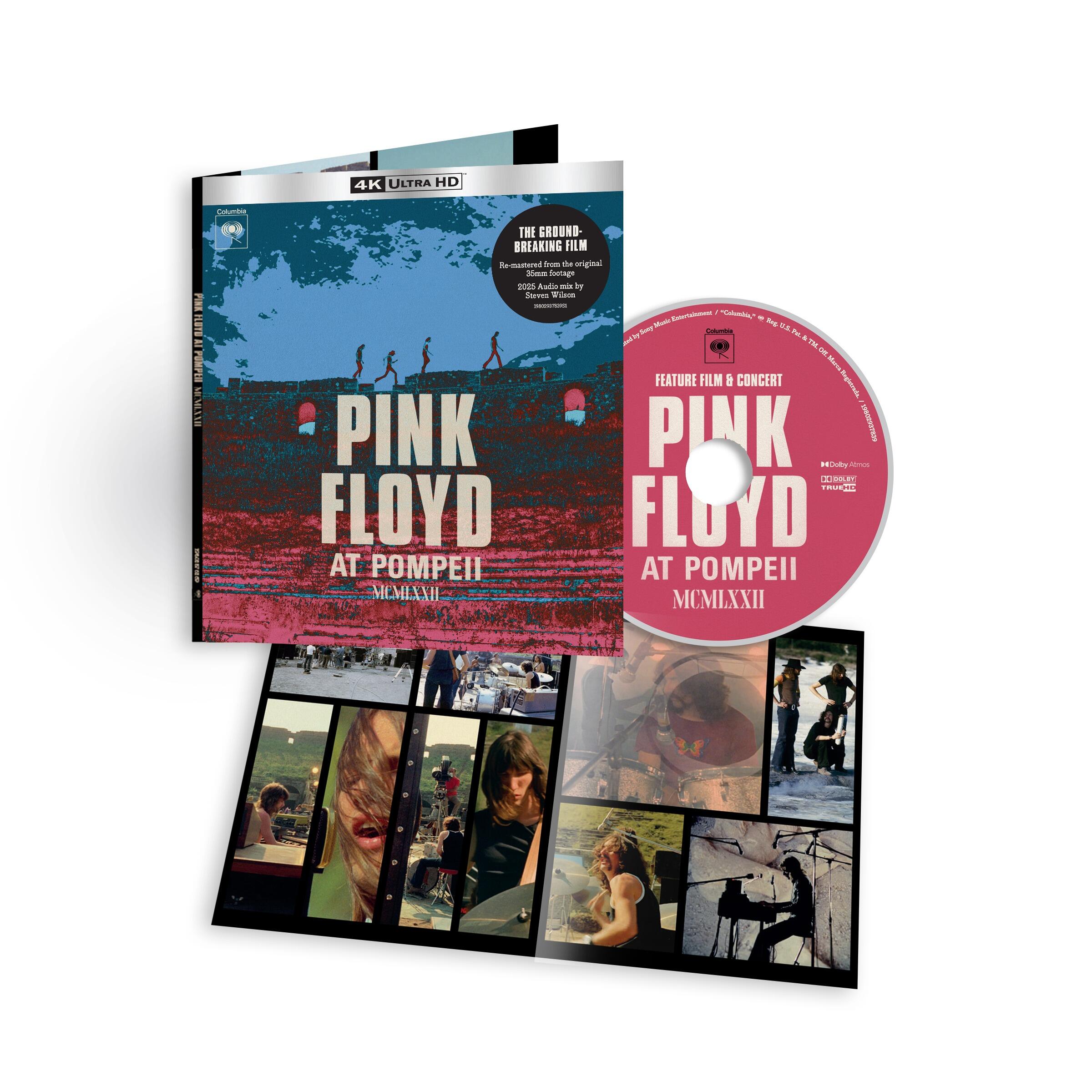 PINK FLOYD - At Pompeii - MCMLXXII - 4K Ultra HD Blu-Ray