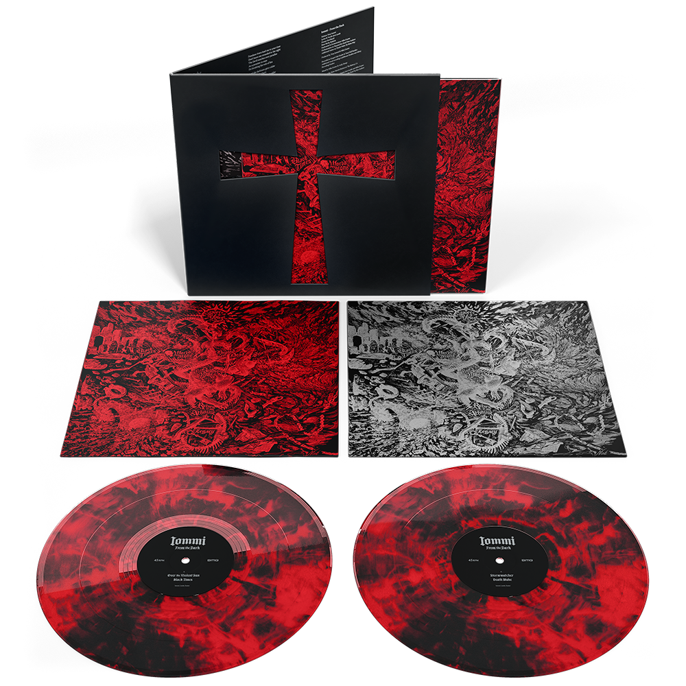 **PRE-ORDER** TONY IOMMI - From The Dark - Indie Exclusive Double Red & Black Marble LP