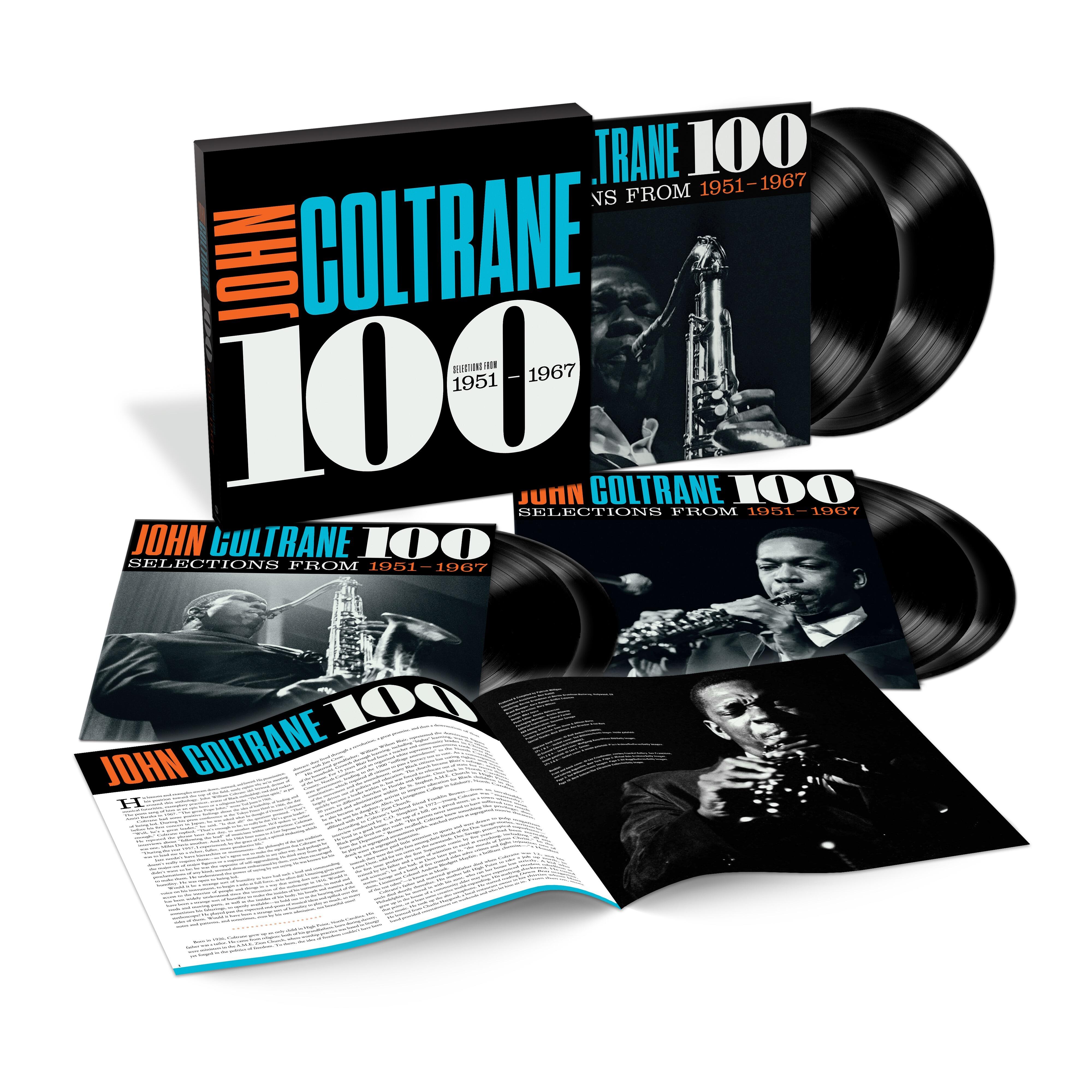 **PRE-ORDER** JOHN COLTRANE - 100 : Selections From 1951 - 1967 - 6LP 180g Vinyl Box Set