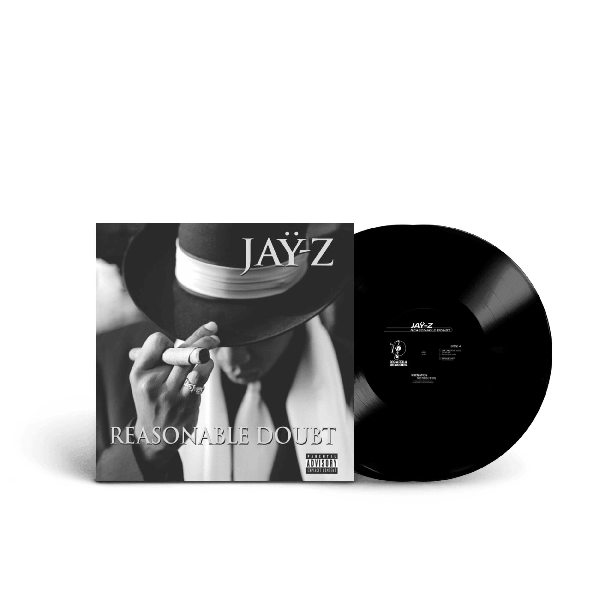 **PRE-ORDER** JAY-Z - Reasonable Doubt - Double Black Vinyl LP - 30th Anniversary