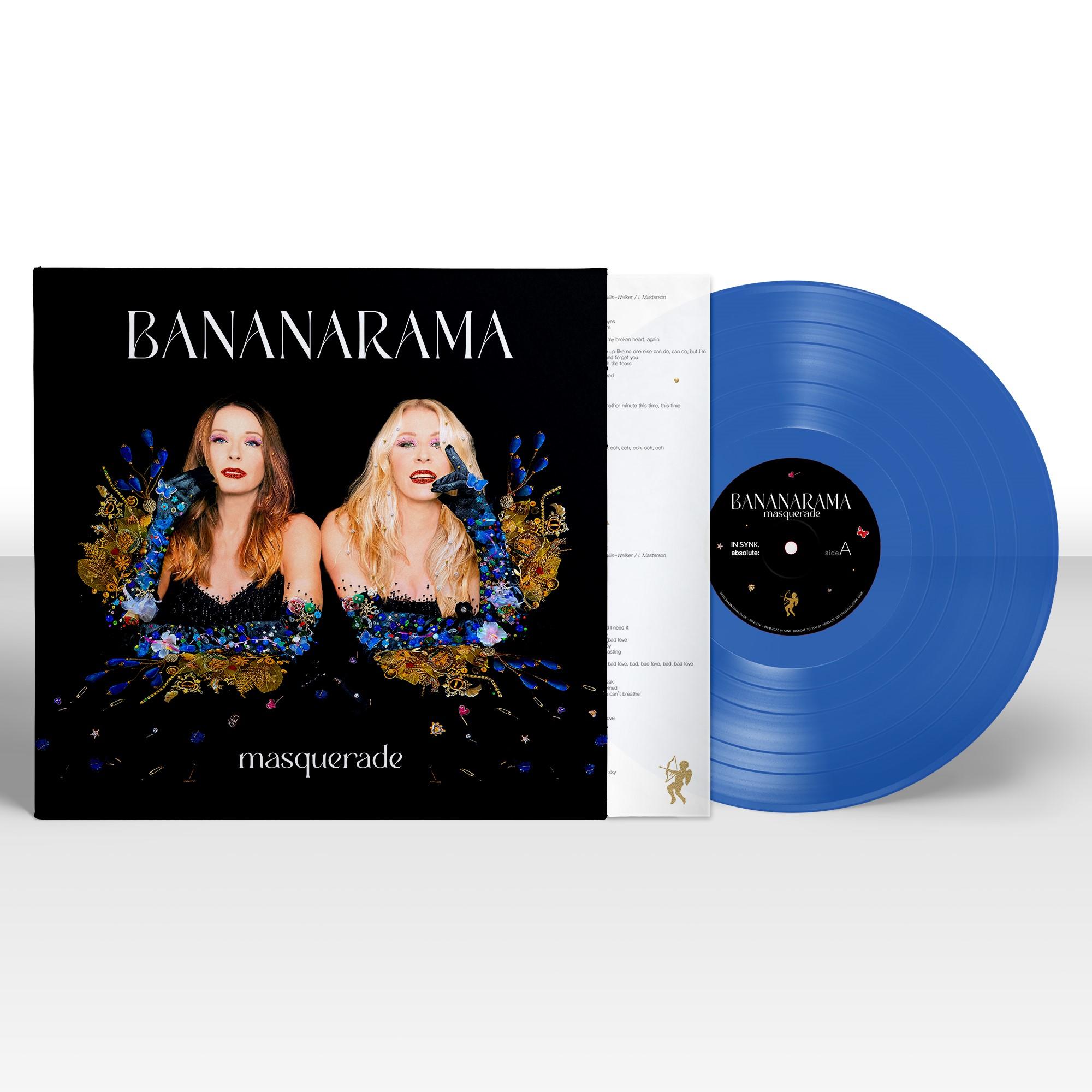 BANANARAMA - Masquerade - Blue Vinyl LP
