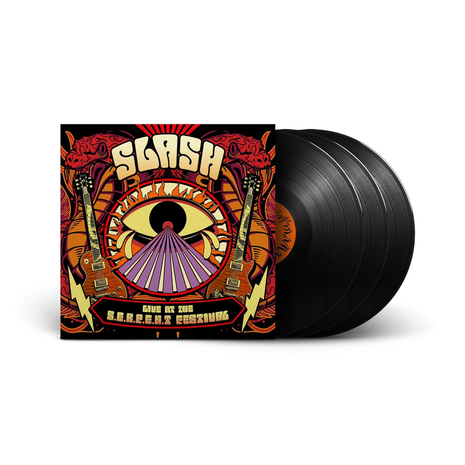 SLASH - Live At The S.E.R.P.E.N.T. Festival - Triple Vinyl LP
