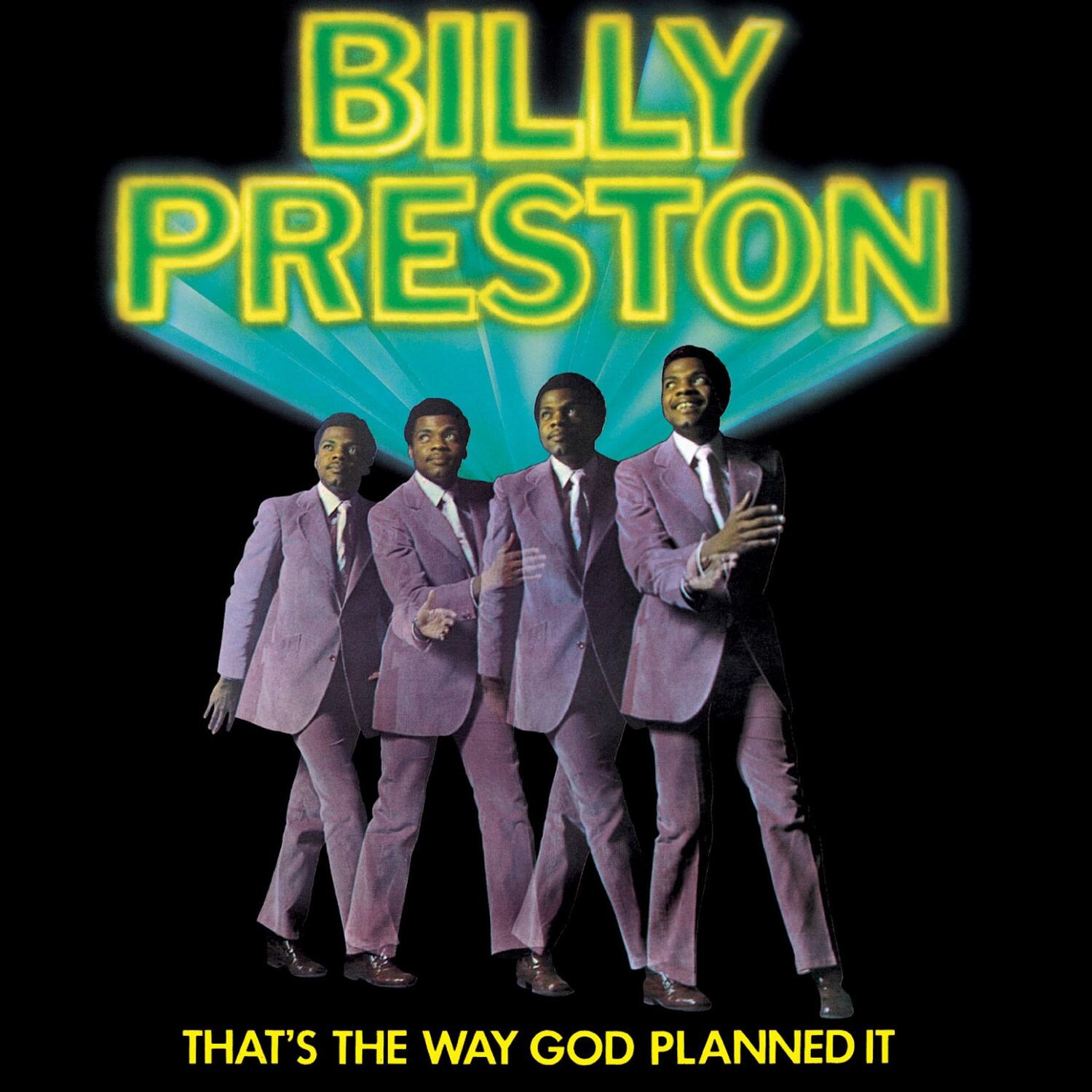 BILLY PRESTON - That's The Way God Planned It - Purple Vinyl LP