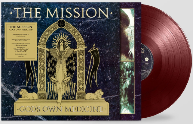 **PRE-ORDER** THE MISSION - God's Own Medicine - Oxblood Vinyl LP