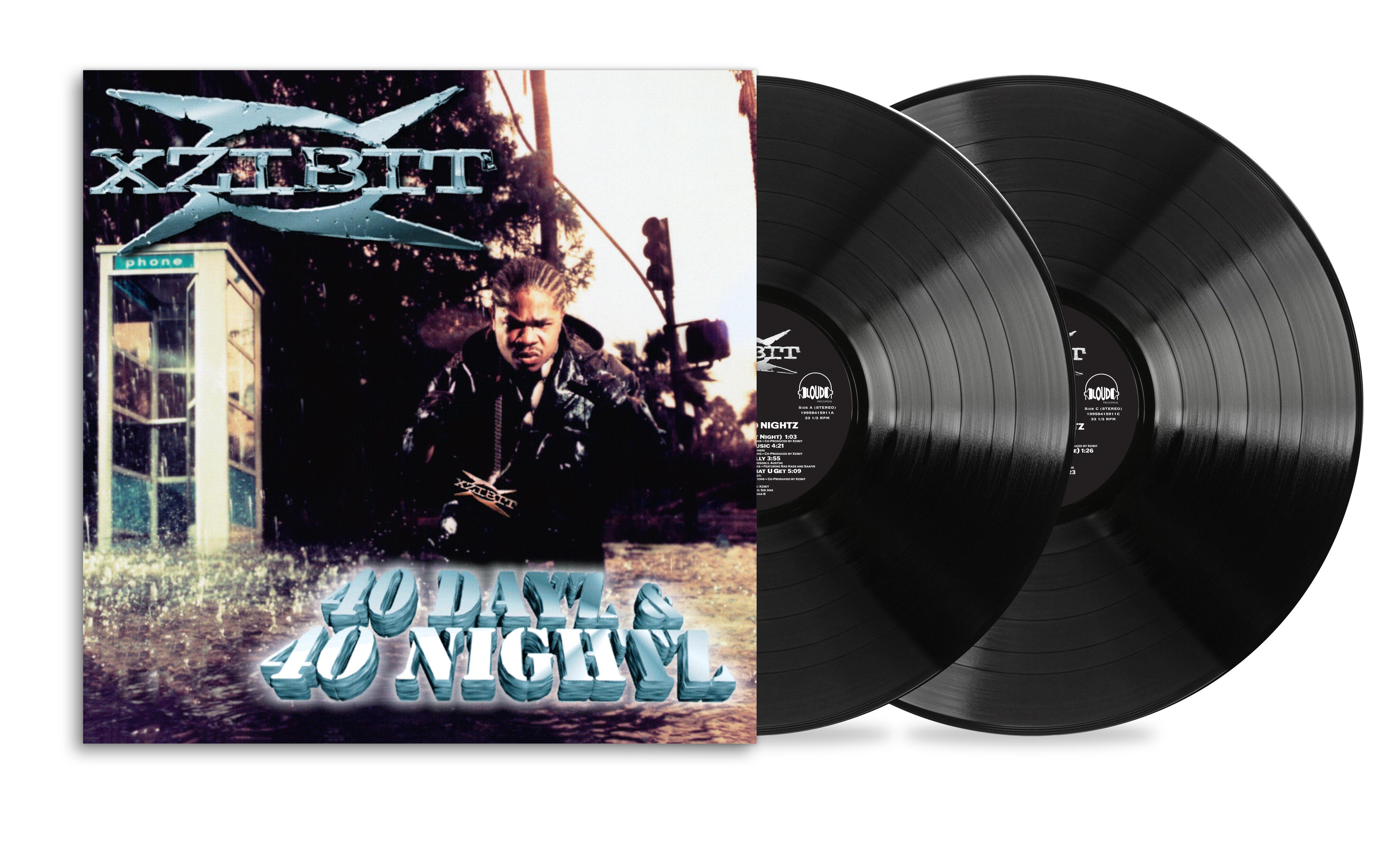 **PRE-ORDER** XZIBIT - 40 Dayz & 40 Nightz - Double Vinyl LP - 2026 Reissue