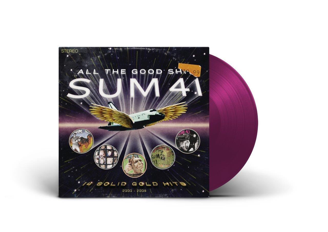 SUM 41 - All The Good S**t - 14 Solid Gold Hits - 2000-2008 - Purple Coloured Vinyl LP