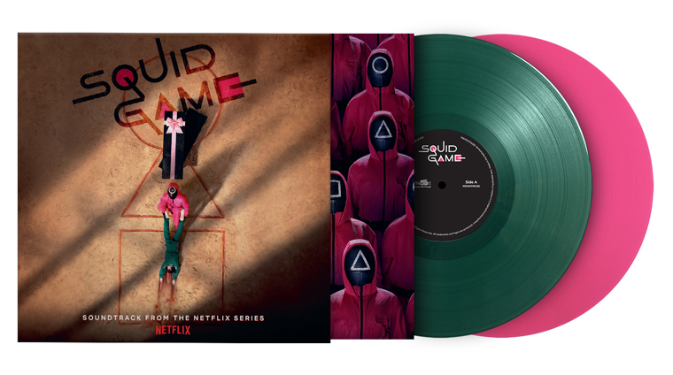 SQUID GAME OST - Double Vinyl LP - Limited Numbered Edition in POP UP Sleeve