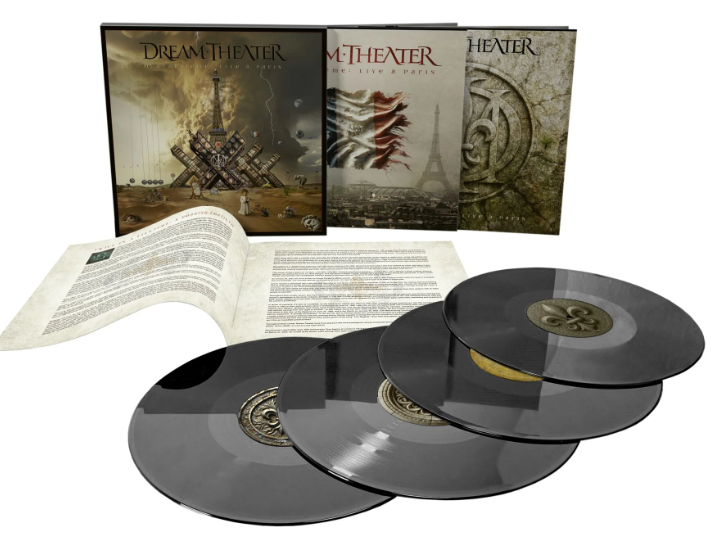 DREAM THEATER - Quarantieme - Live a Paris - 4 LP Set