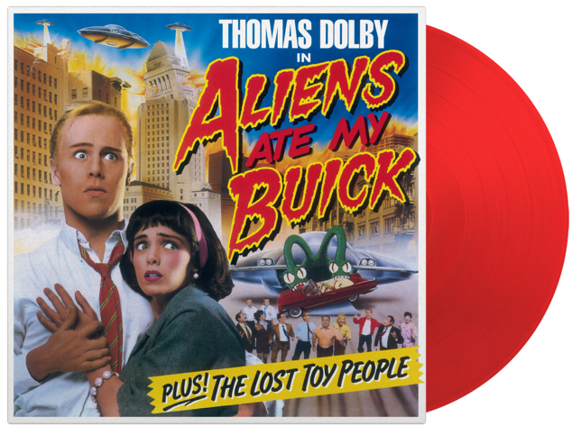THOMAS DOLBY - Aliens Ate My Buick - Translucent Red Vinyl LP - Limited Numbered Edition