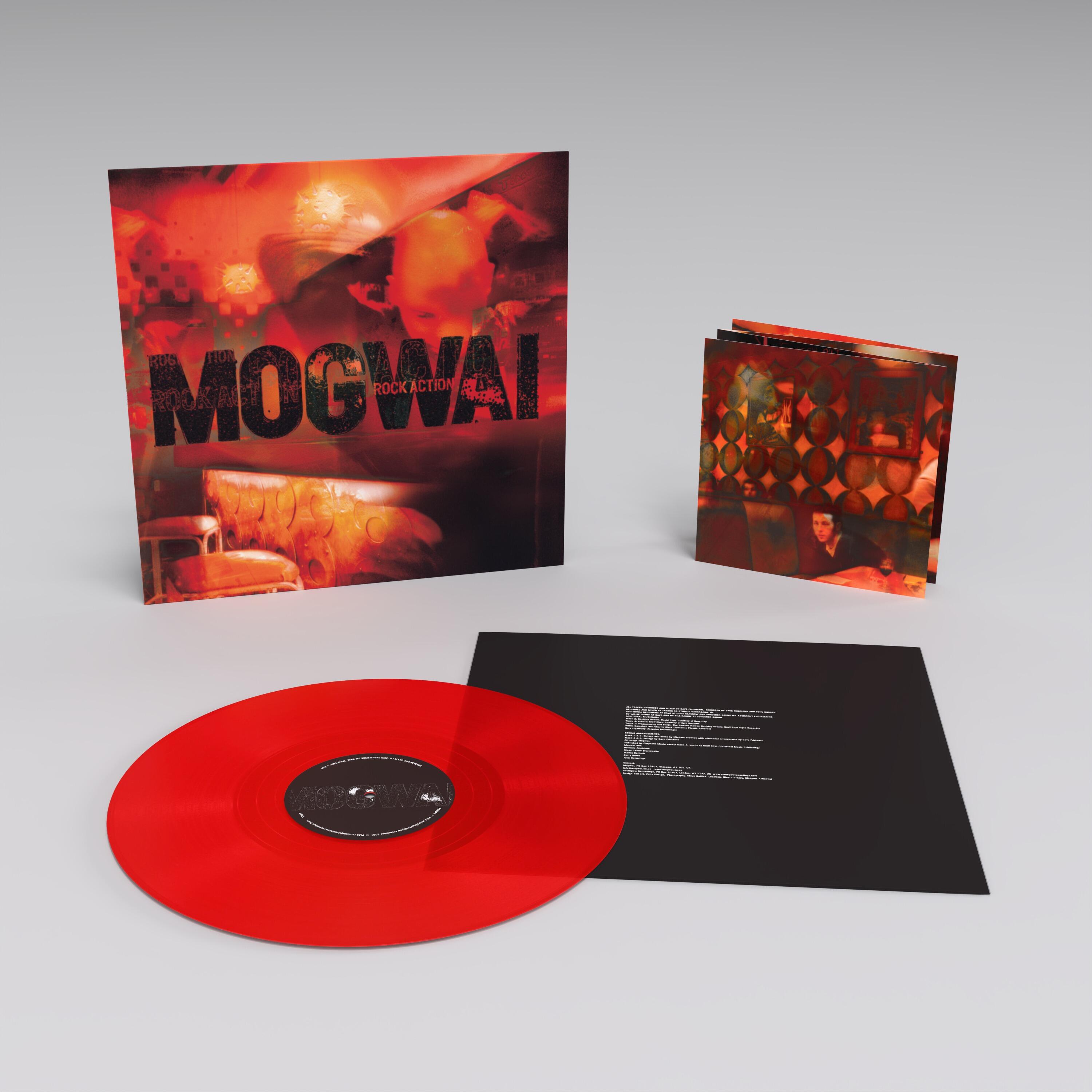 MOGWAI - Rock Action - Transparent Red Vinyl LP