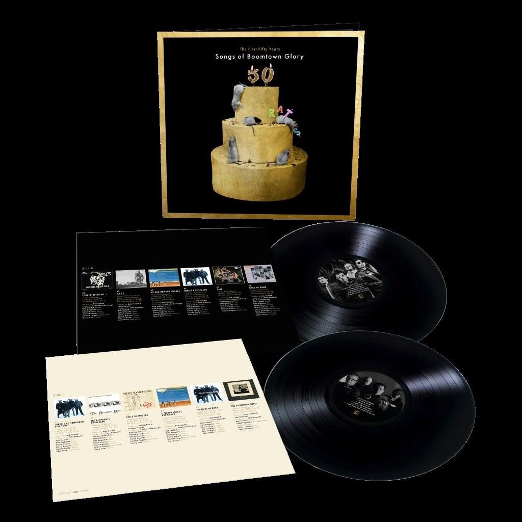 THE BOOMTOWN RATS - The First 50 Years : Songs Of Boomtown Glory - Double Vinyl LP
