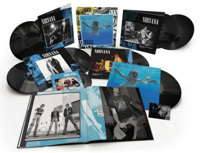 NIRVANA - Nevermind - Super Deluxe Set - 8 Vinyl LP and 7" single and book