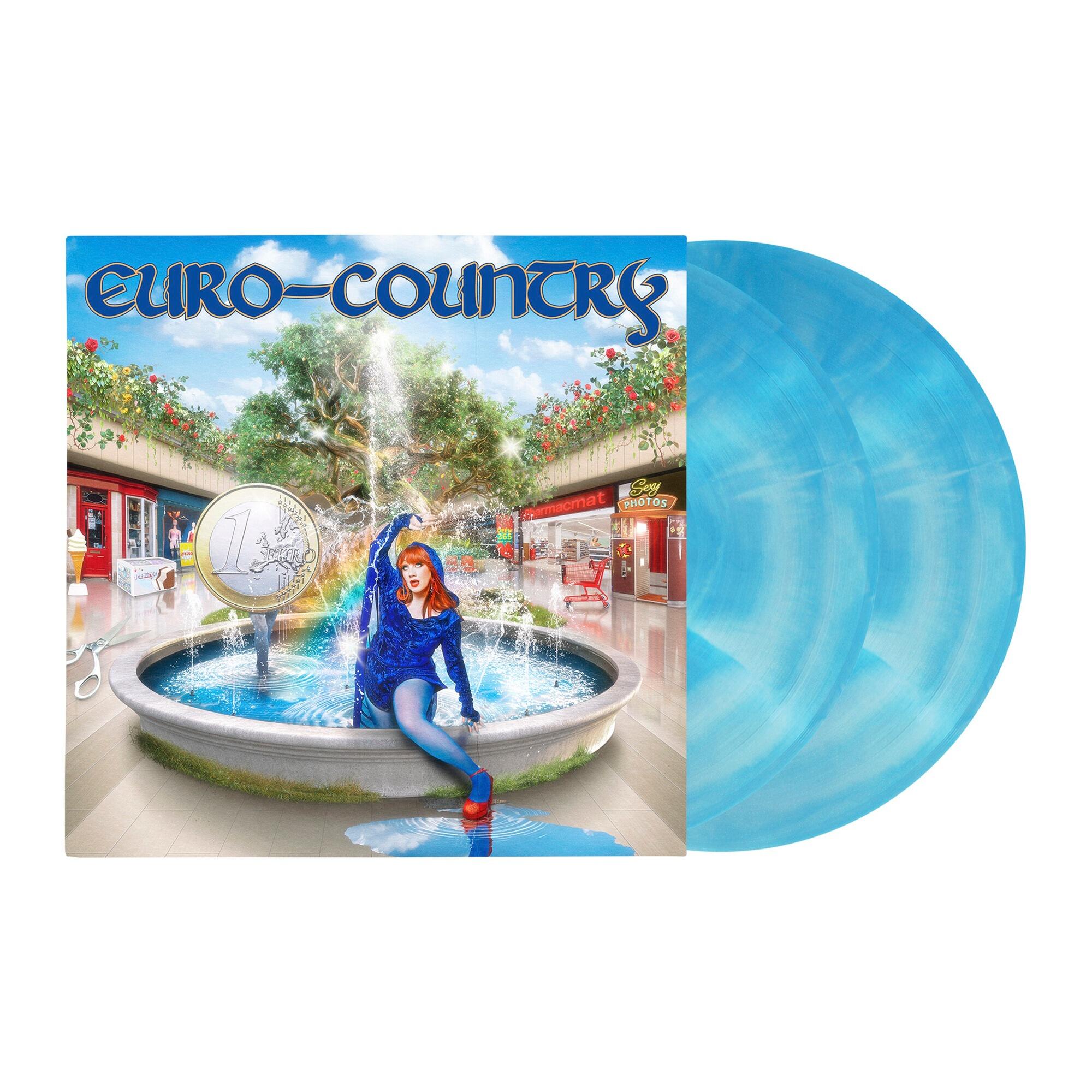 CMAT - Eurocountry - Double Vinyl LP - Cloudy Blue Vinyl - New Pressing
