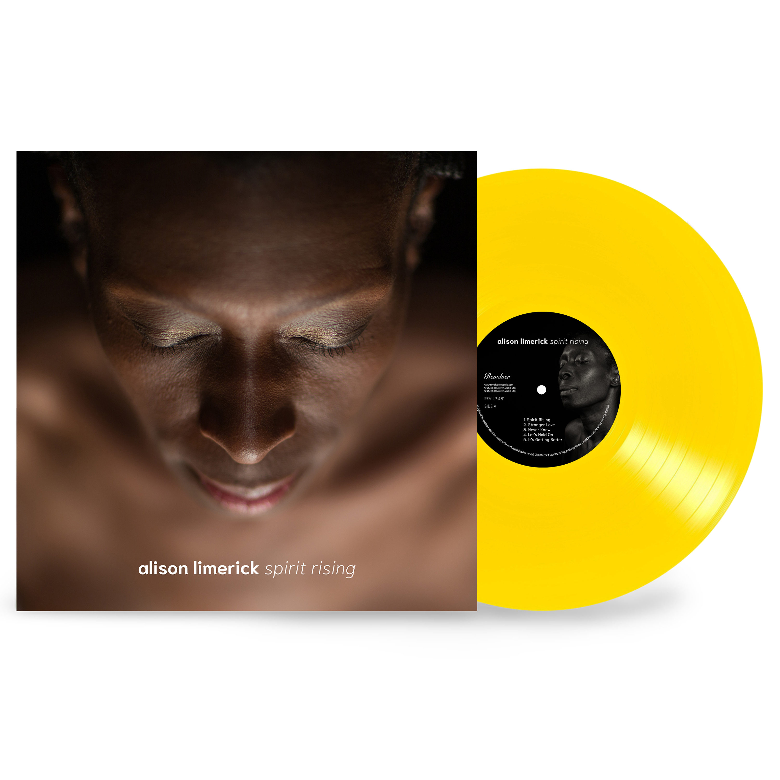 ALISON LIMERICK - Spirit Rising - Yellow Vinyl LP