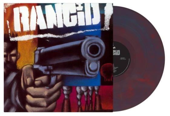 RANCID - Self Titled Vinyl LP - Sea Blue and Oxblood Coloured Vinyl