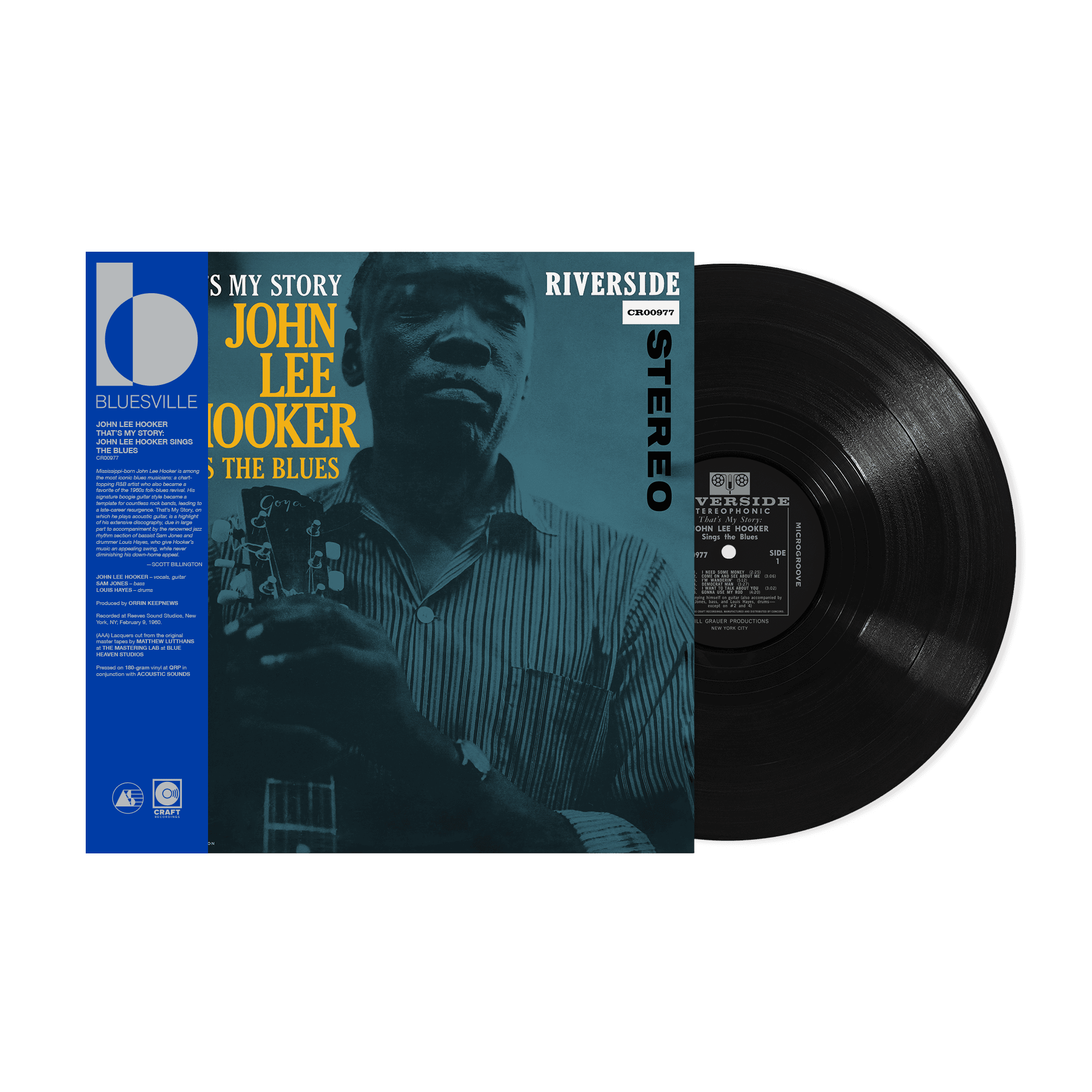 JOHN LEE HOOKER - That's My Story: John Lee Hooker Sings The Blues - Vinyl LP
