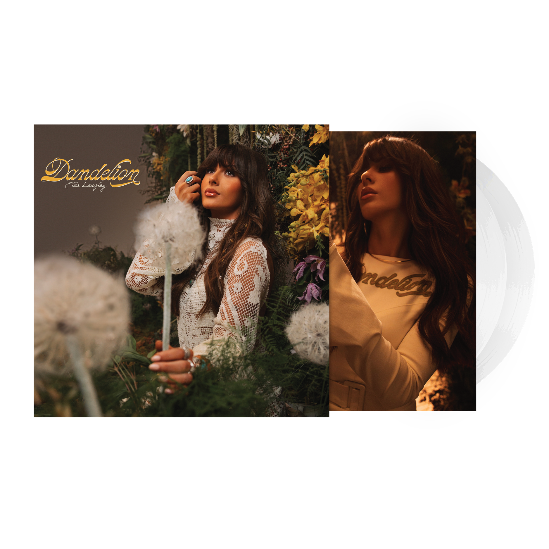 ELLA LANGLEY - Dandelion - White Vinyl LP