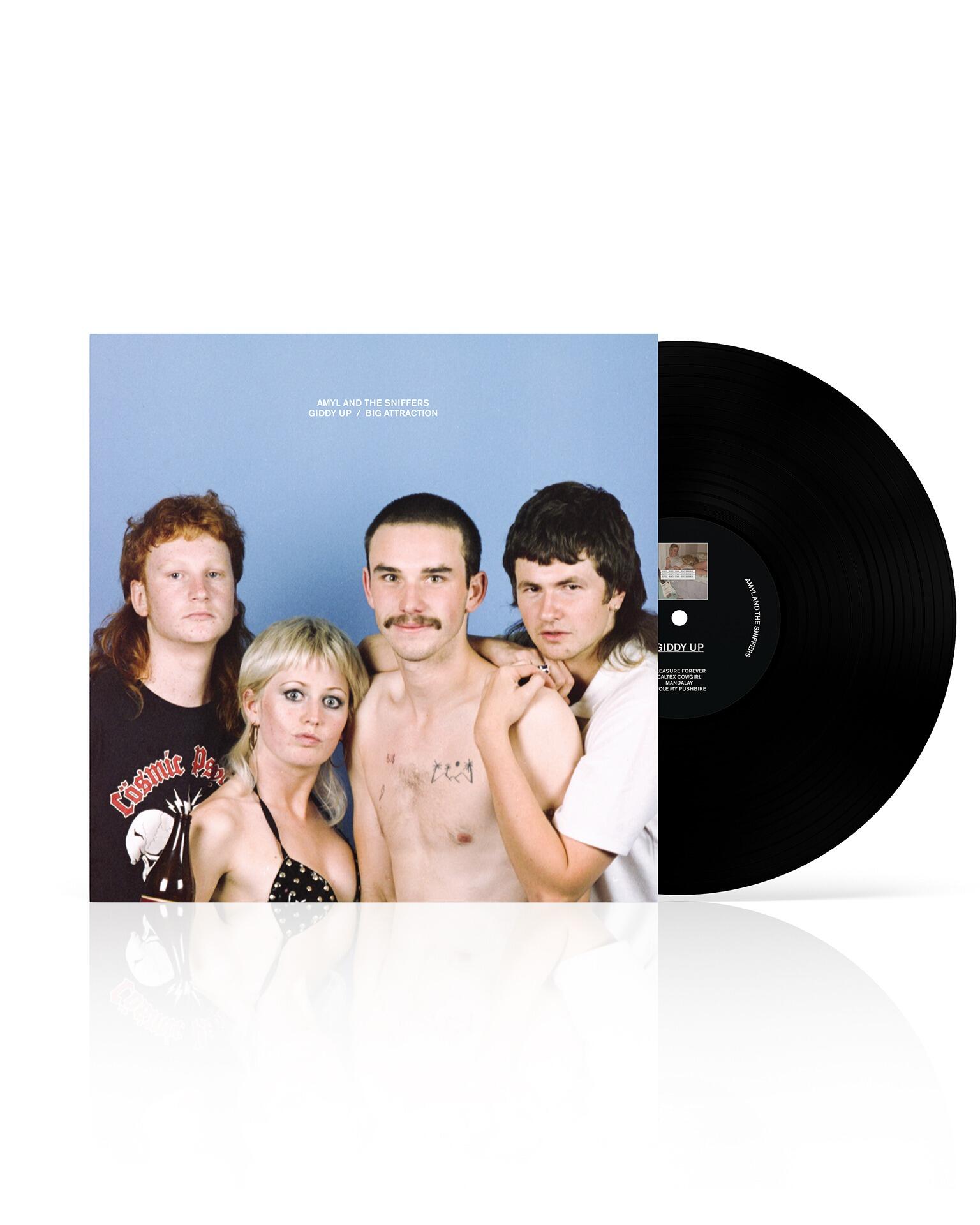 AMYL & THE SNIFFERS - Giddy Up / Big Attraction - Vinyl LP - 10th Anniversary Remastered