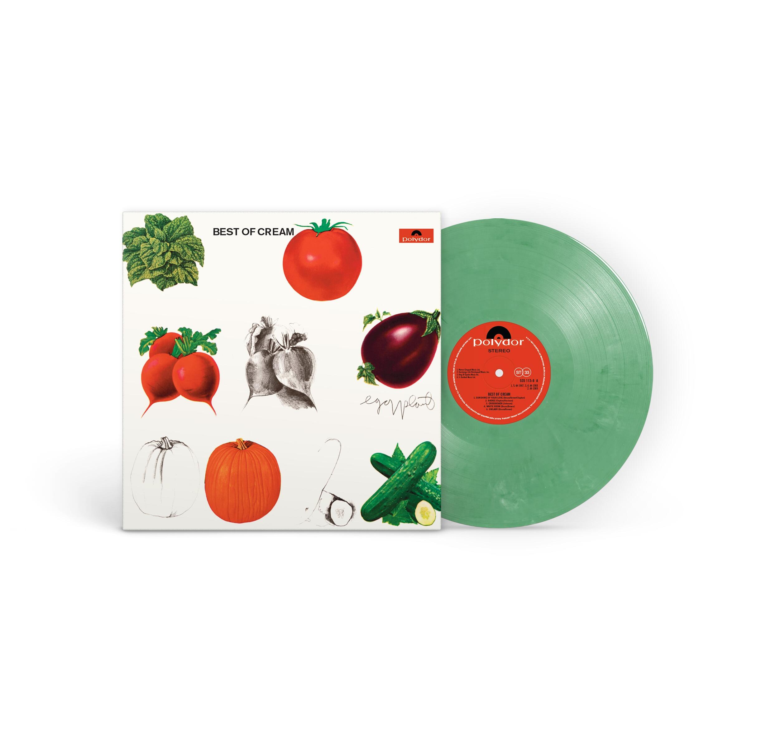 CREAM - Best Of Cream - Jade Green Vinyl LP