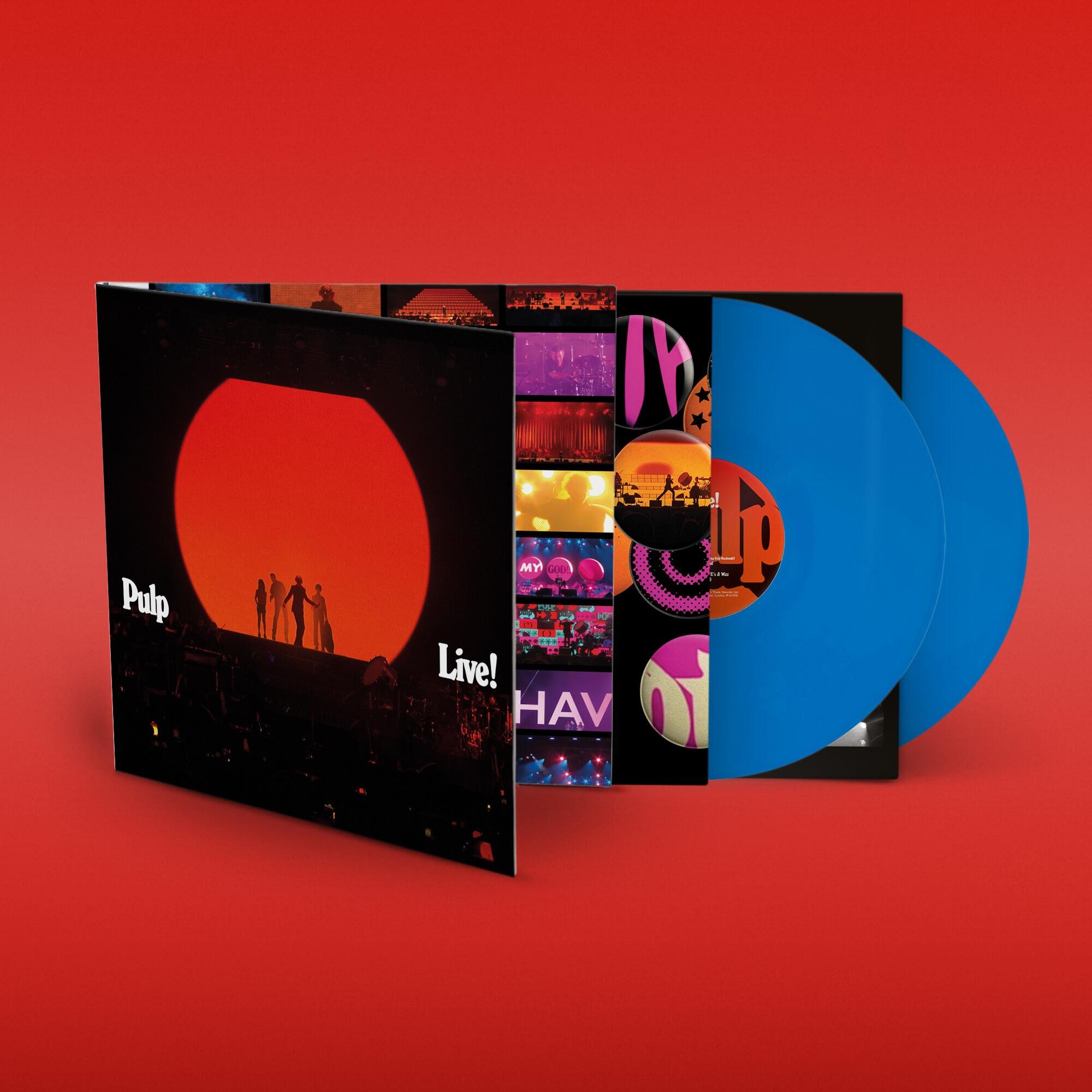 **PRE-ORDER** PULP - Live! - Double Vinyl LP